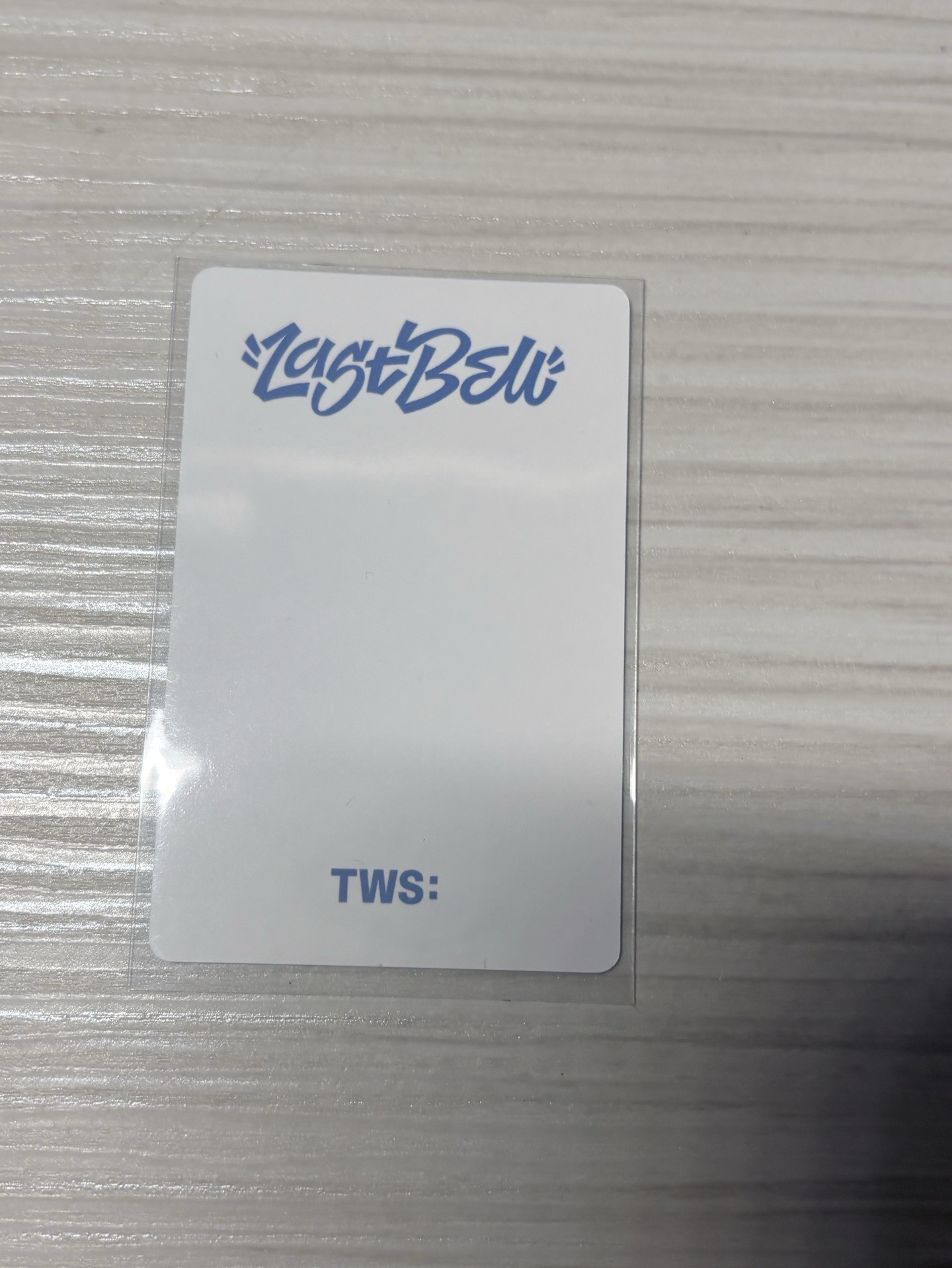 Tws 申惟 單曲 小卡