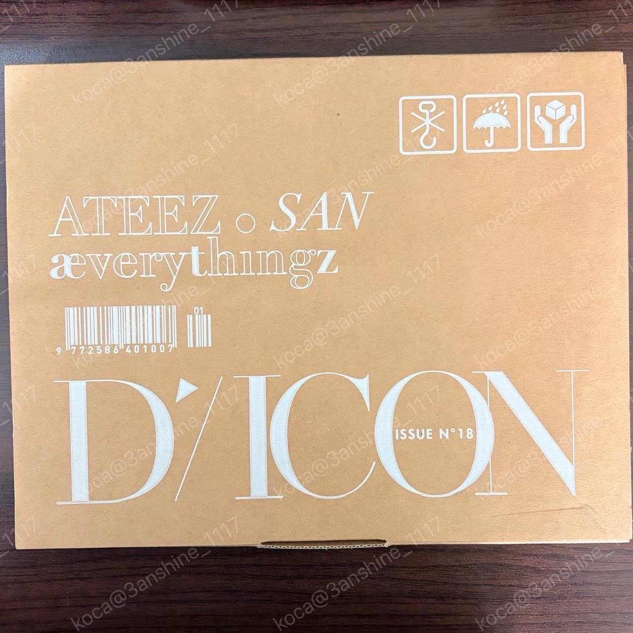 DICON ISSUE N°18 ATEEZ : æverythingz SAN ver.