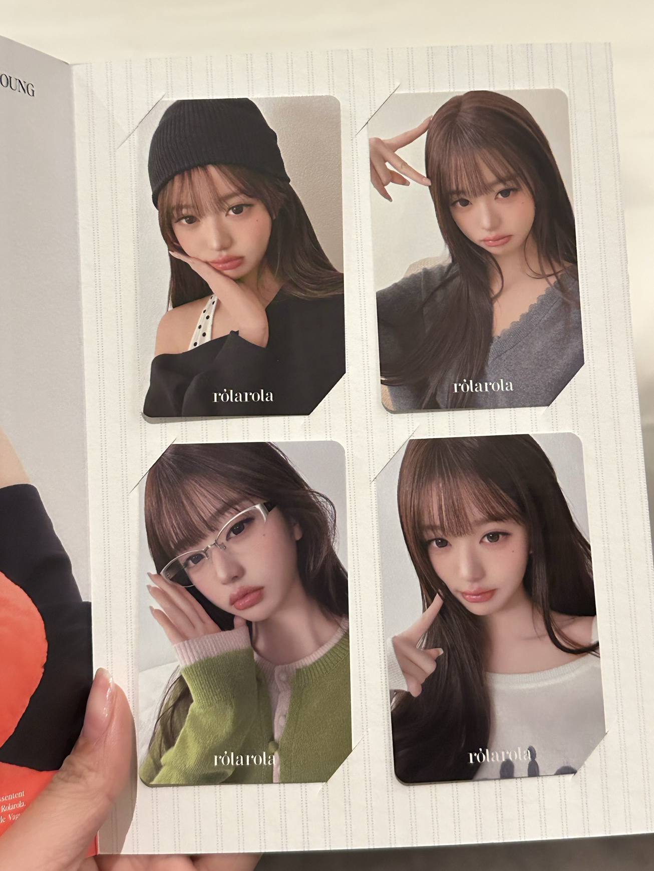 IVE 員瑛 rolarola代言卡
