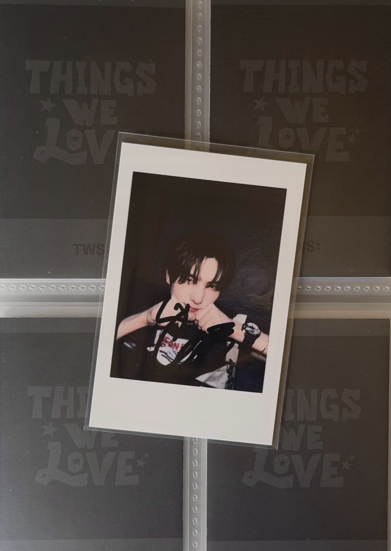 英宰 yzy北京中籤拍立得