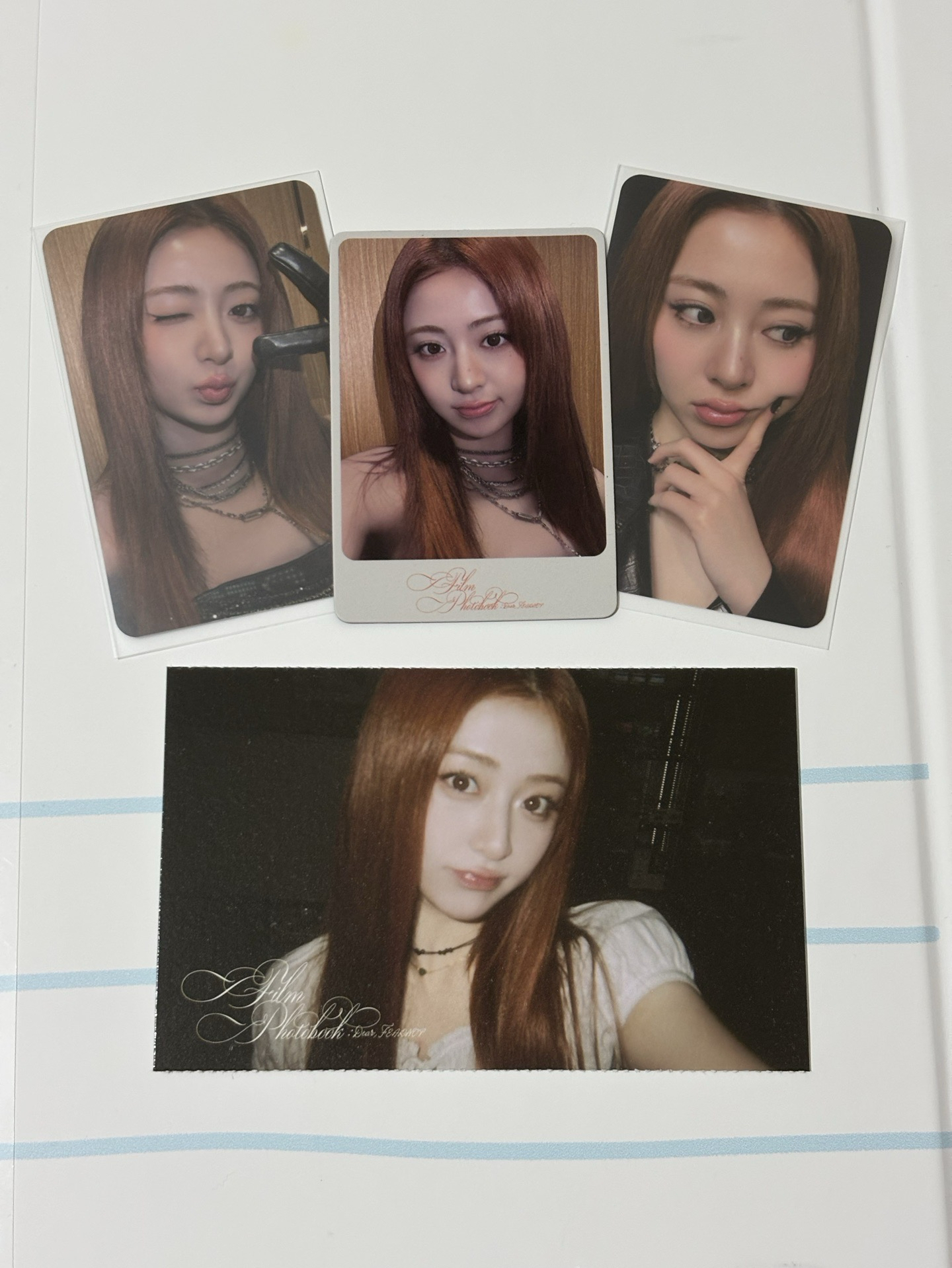 回憶錄小卡+相片卡+AM特典磁鐵 允