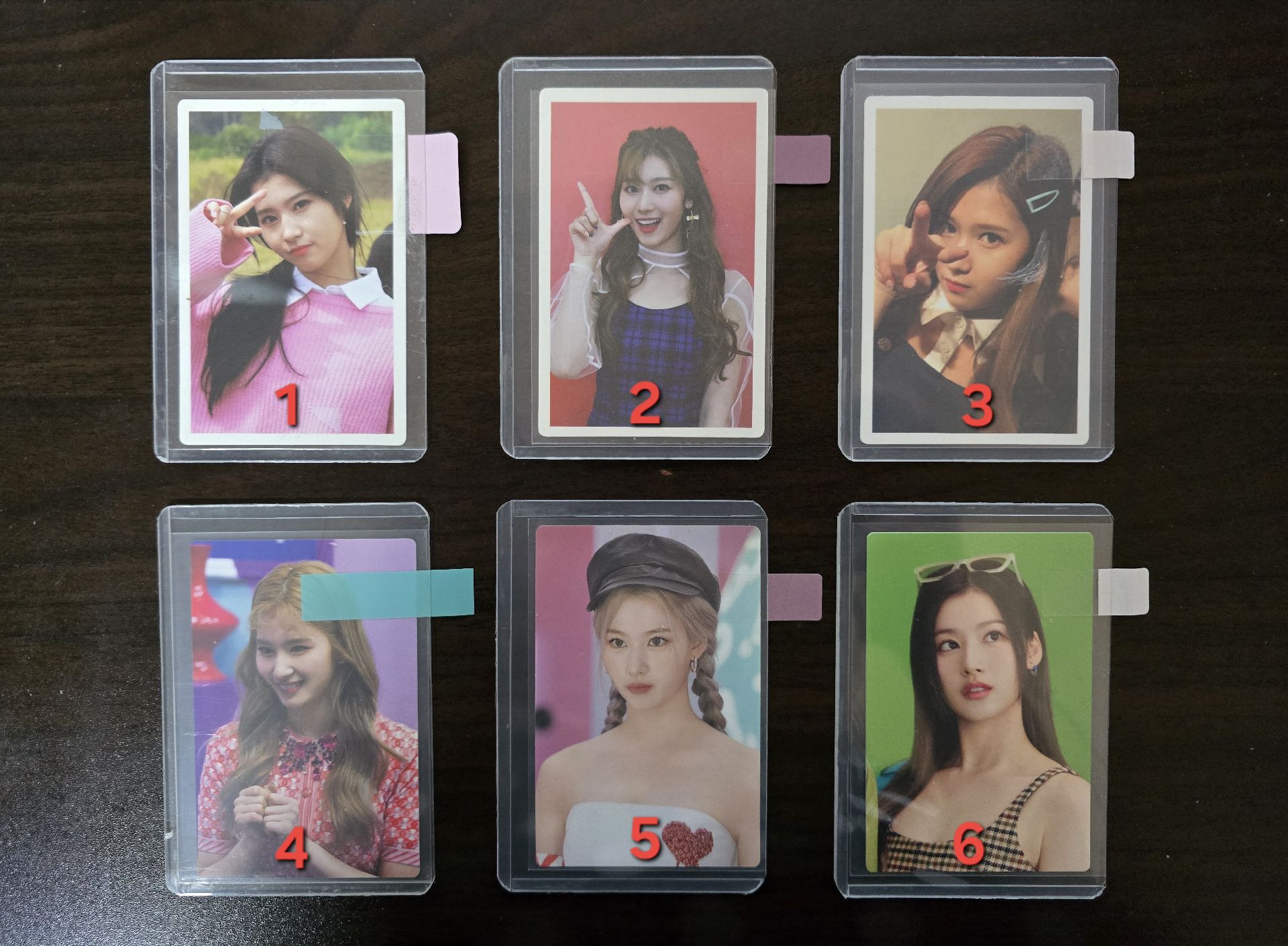 TWICE SANA 花絮卡