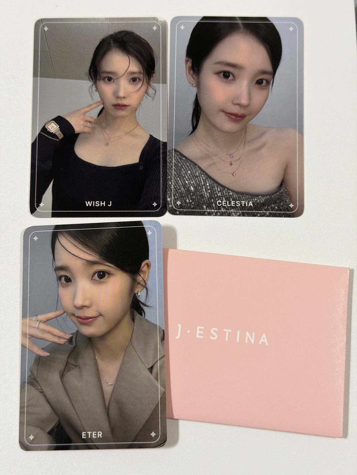 J.ESTINA珠寶 代言卡 2025