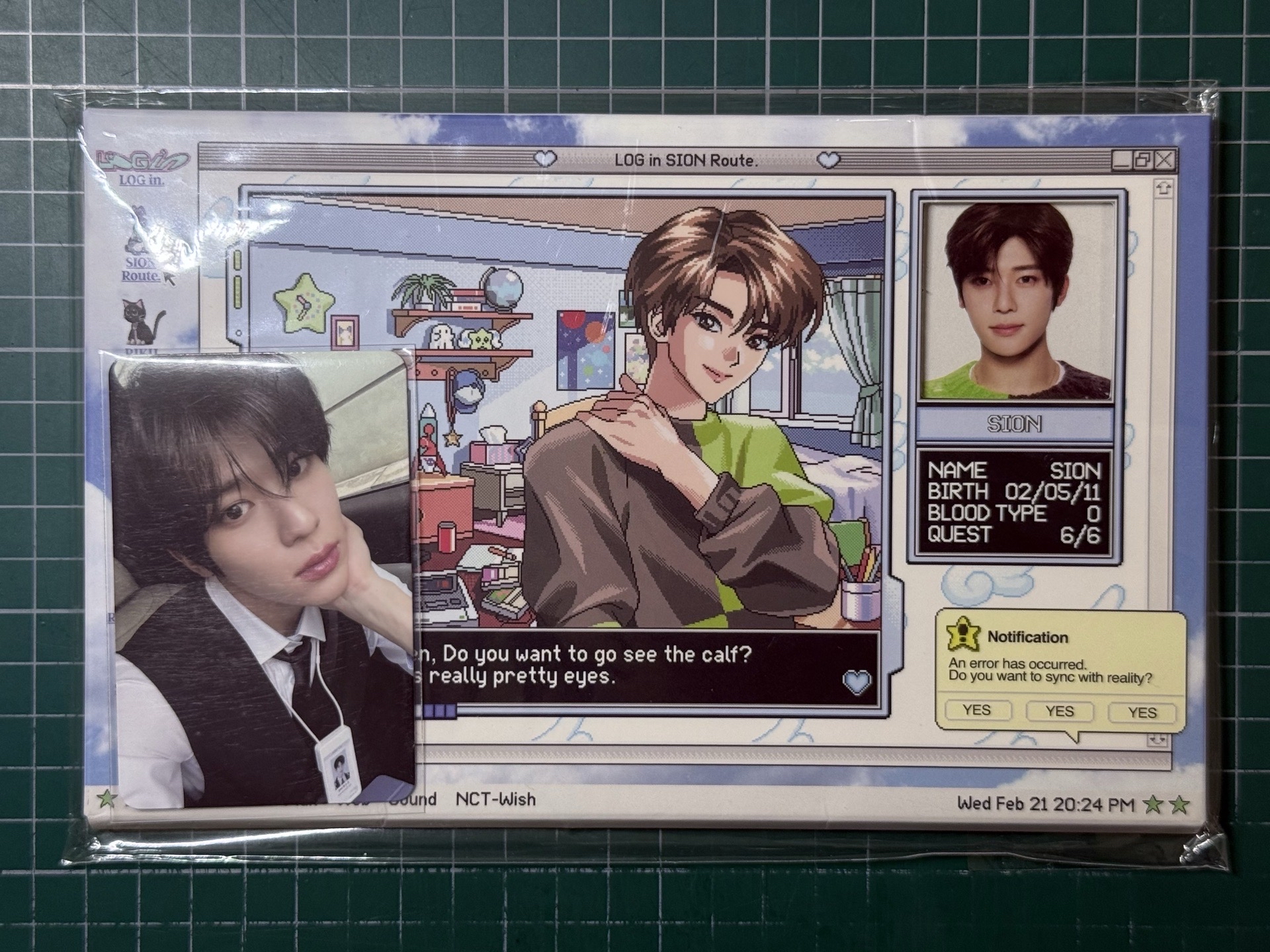 Sion Login 場週明信片組