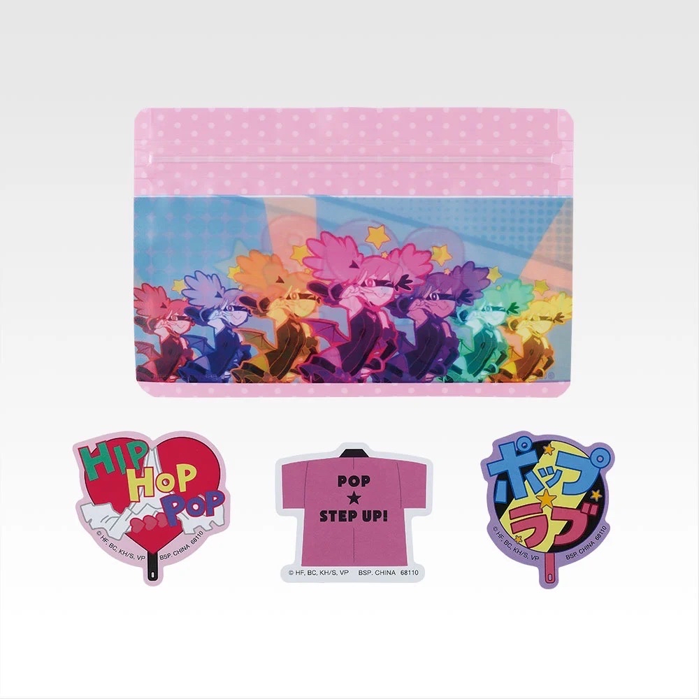 H賞 夾鏈袋貼紙組