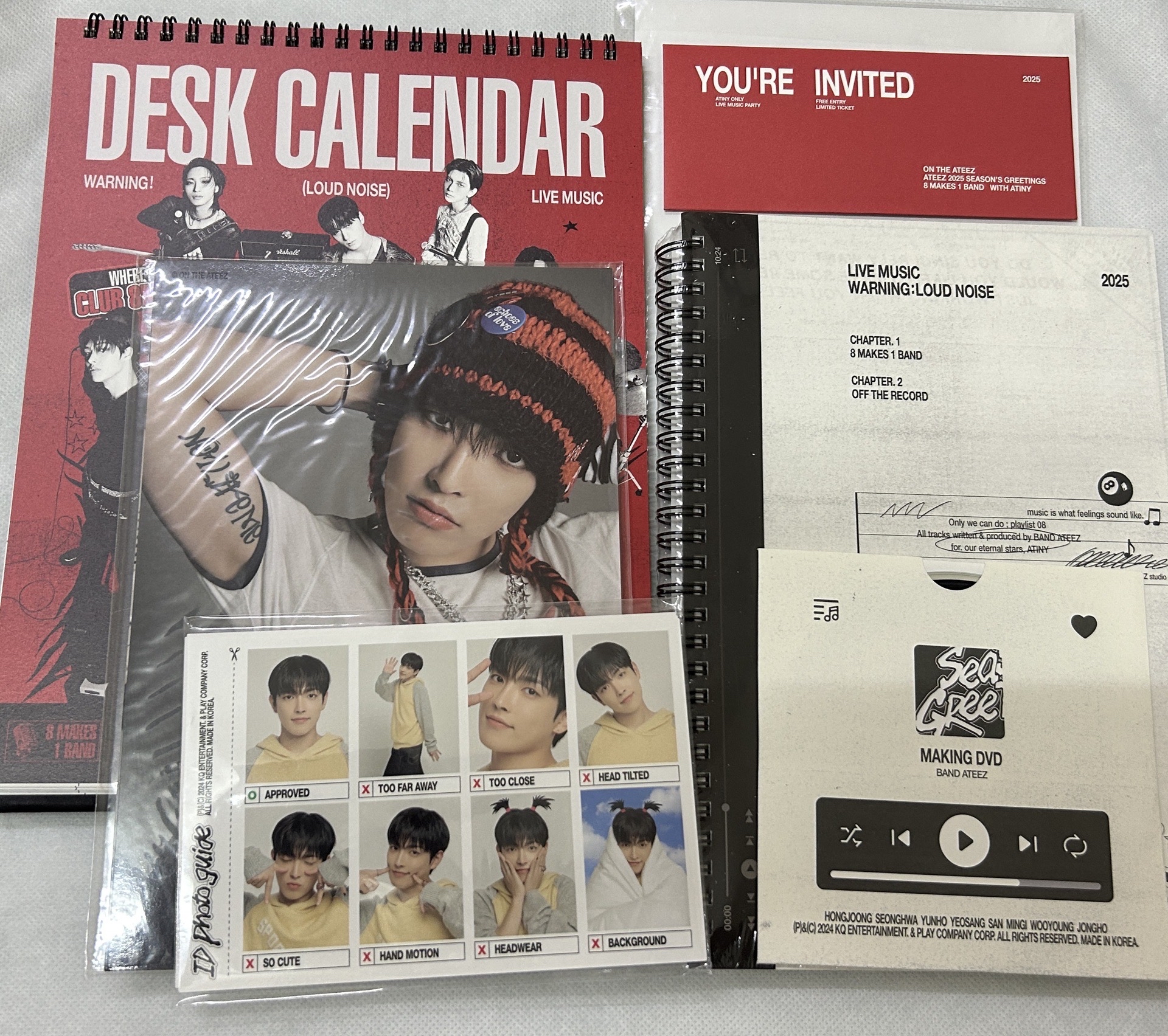 2025年曆(無小卡)