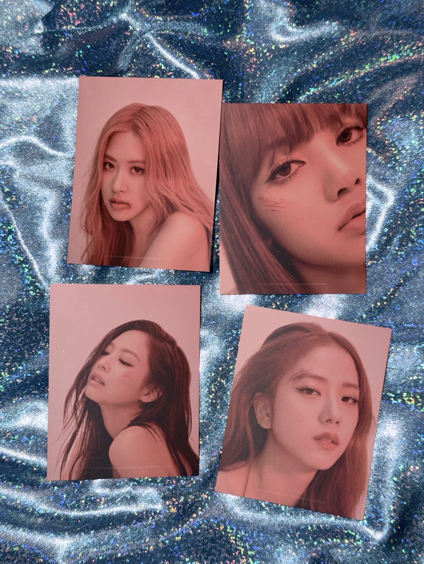 kill this love 專輯拼圖卡 四張不拆