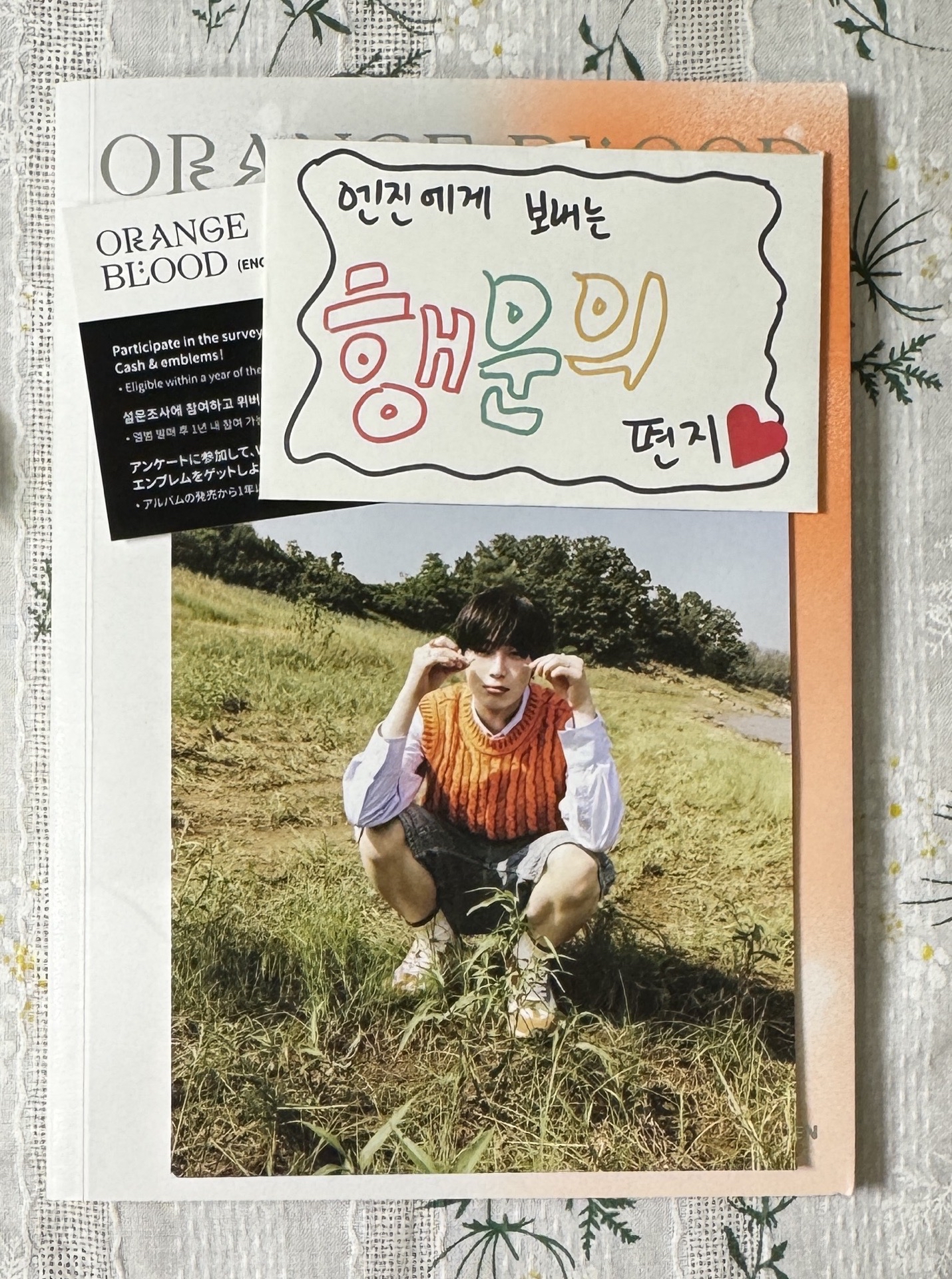 可直拍 迷六善禹單封全專 送圖二橙血禹單封空專