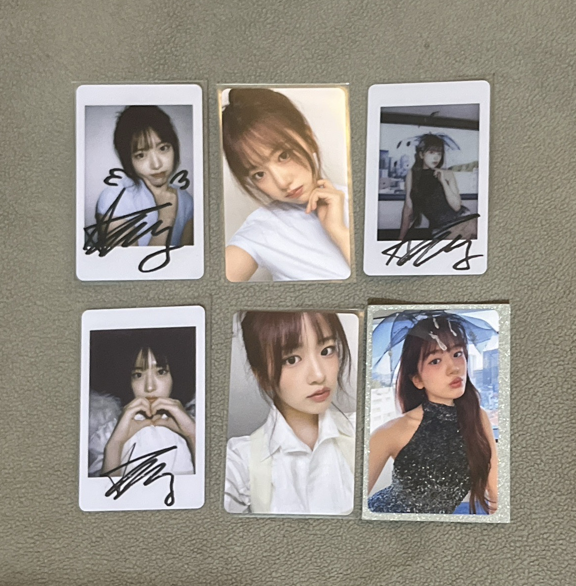IVE 安兪真雜誌卡六張（中文卡背）