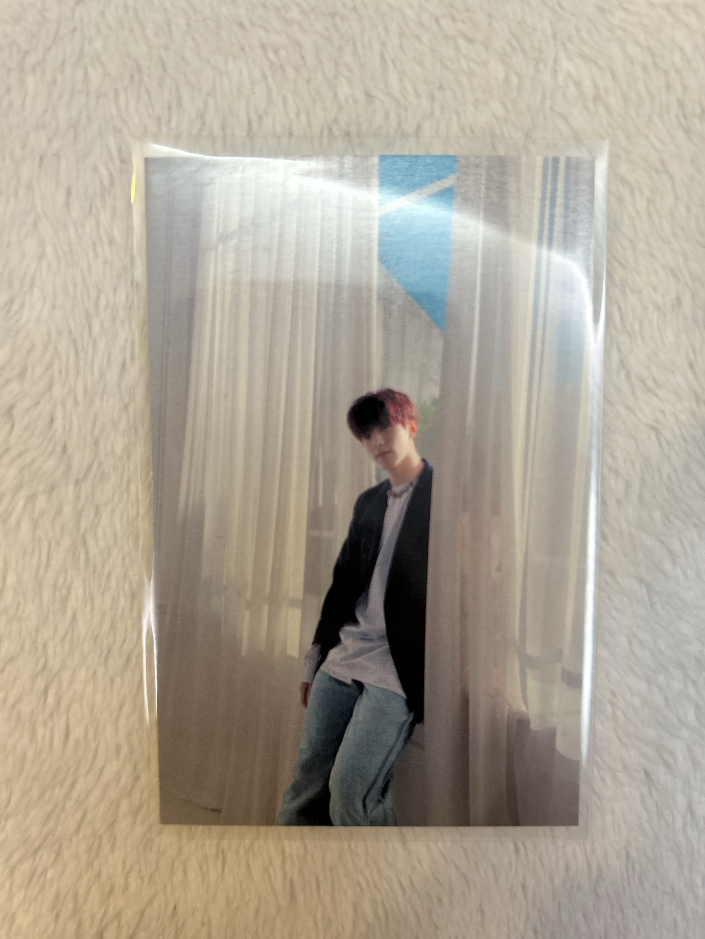 SEVENTEEN 碩珉 窗簾打歌卡 迷六打歌卡 公放卡