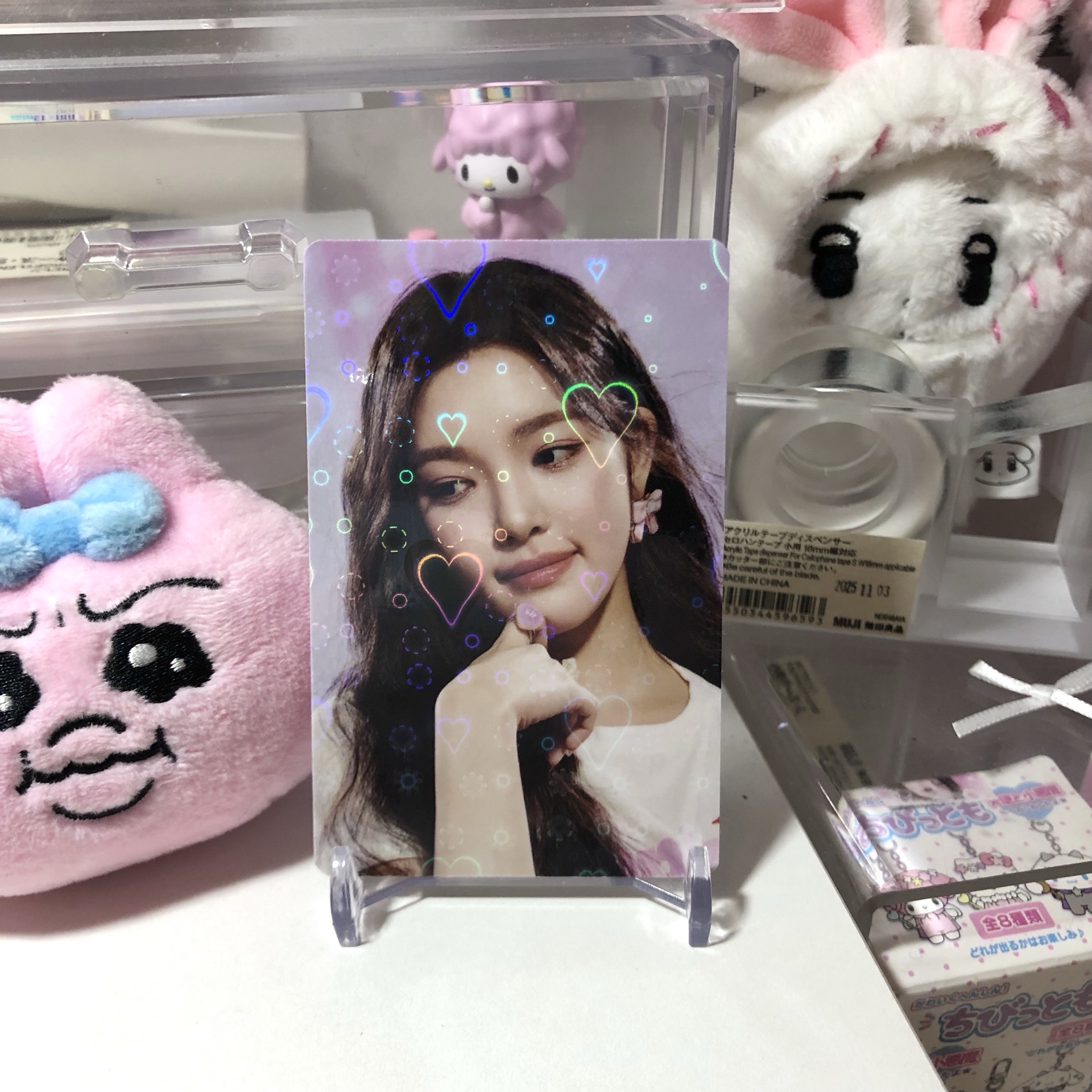 hearts2hearts Style 周邊卡 梳子組（愛心閃卡）yuha