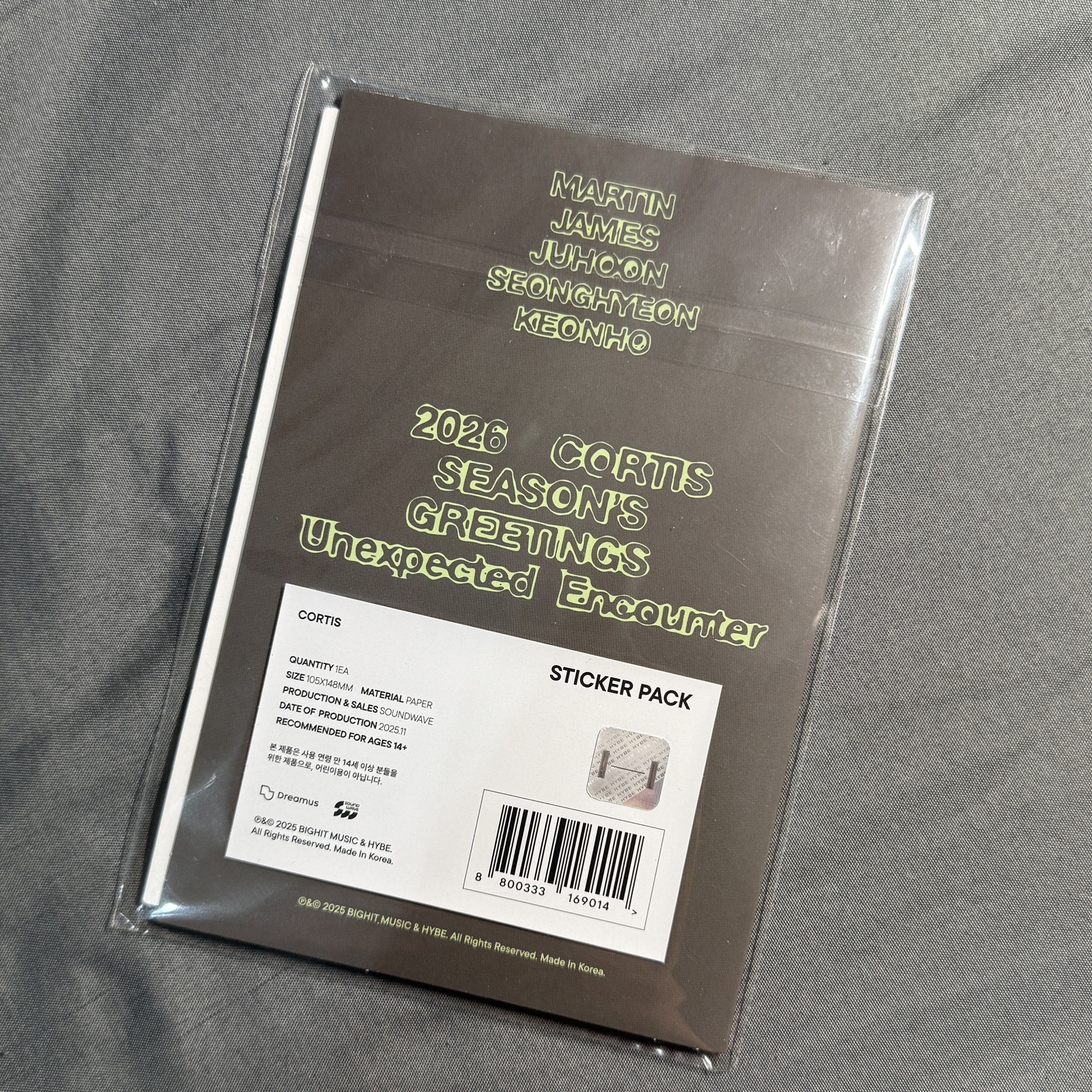 Cortis 快閃貼紙組