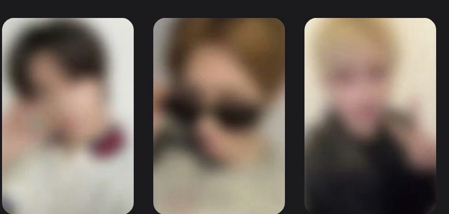 TXT迷八 yzy 1.0 簽售卡 