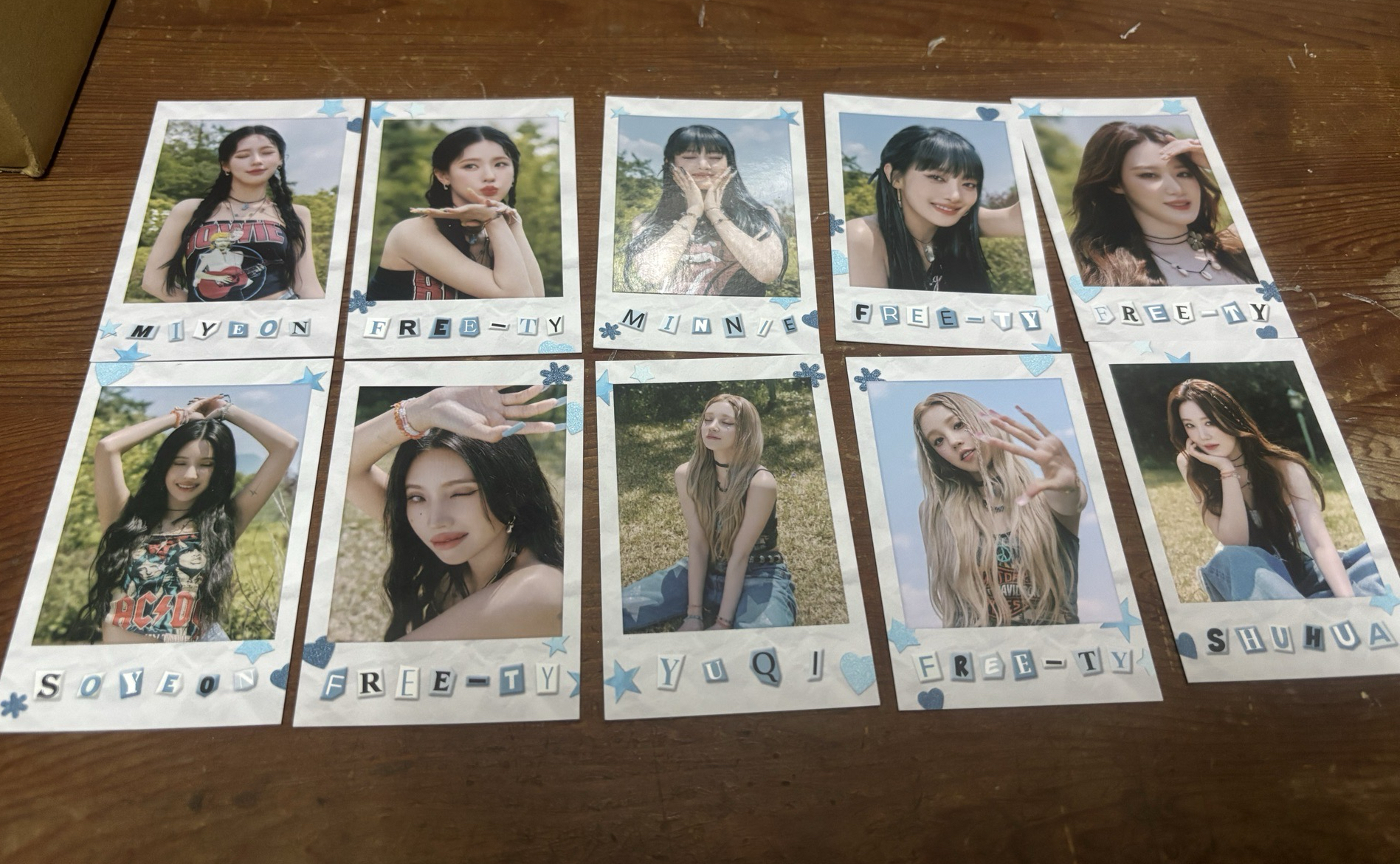 23年周邊拍立得小卡+票卷