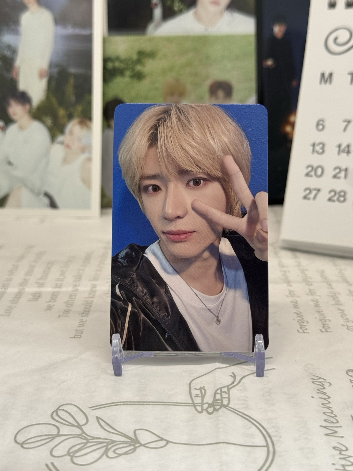 TXT 崔杋圭 迷七 環球 單封 特典卡