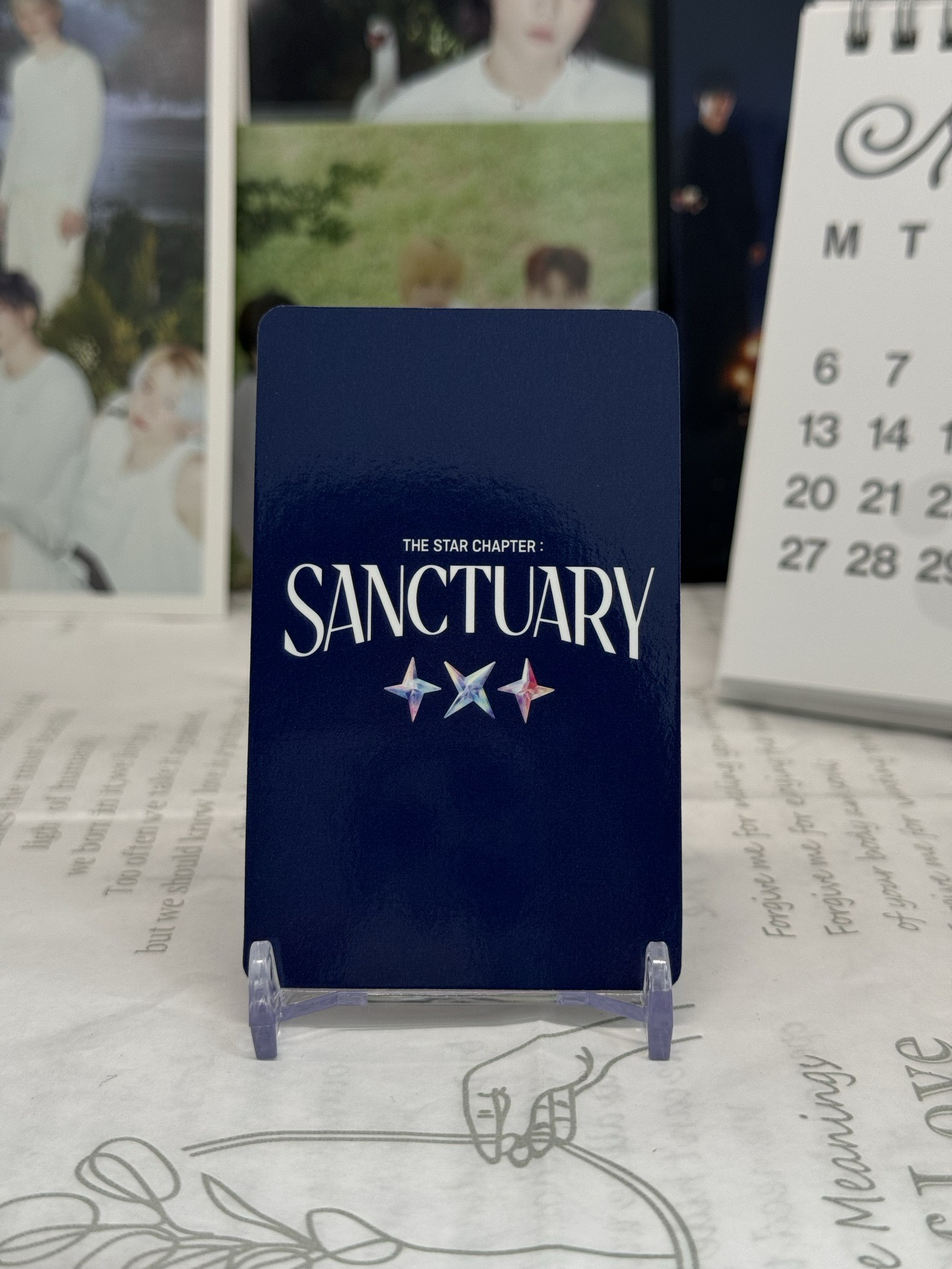 TXT 崔杋圭 迷七 環球 單封 特典卡