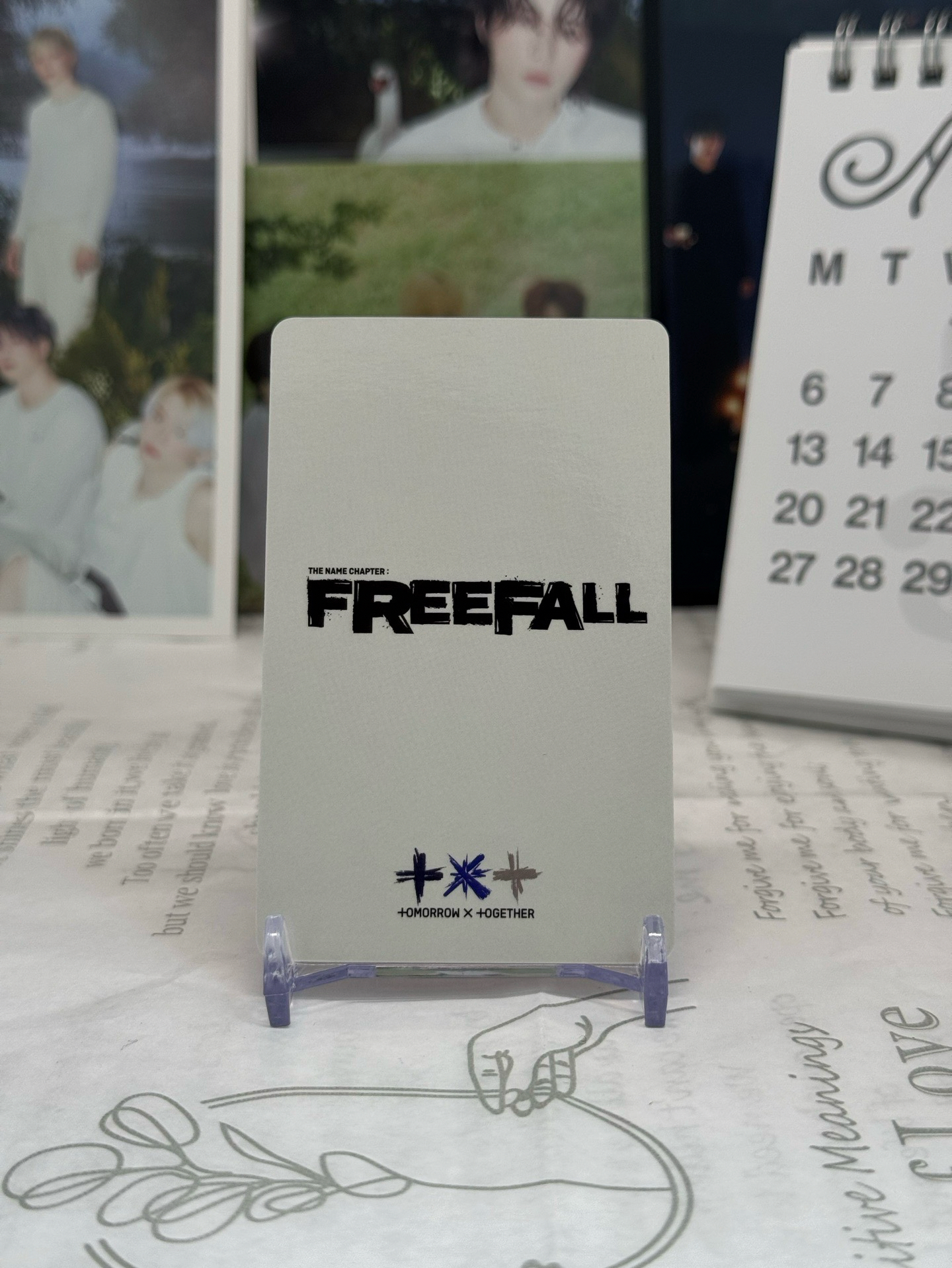 TXT 崔杋圭 正三 日咖1.0 幸運卡 LD卡