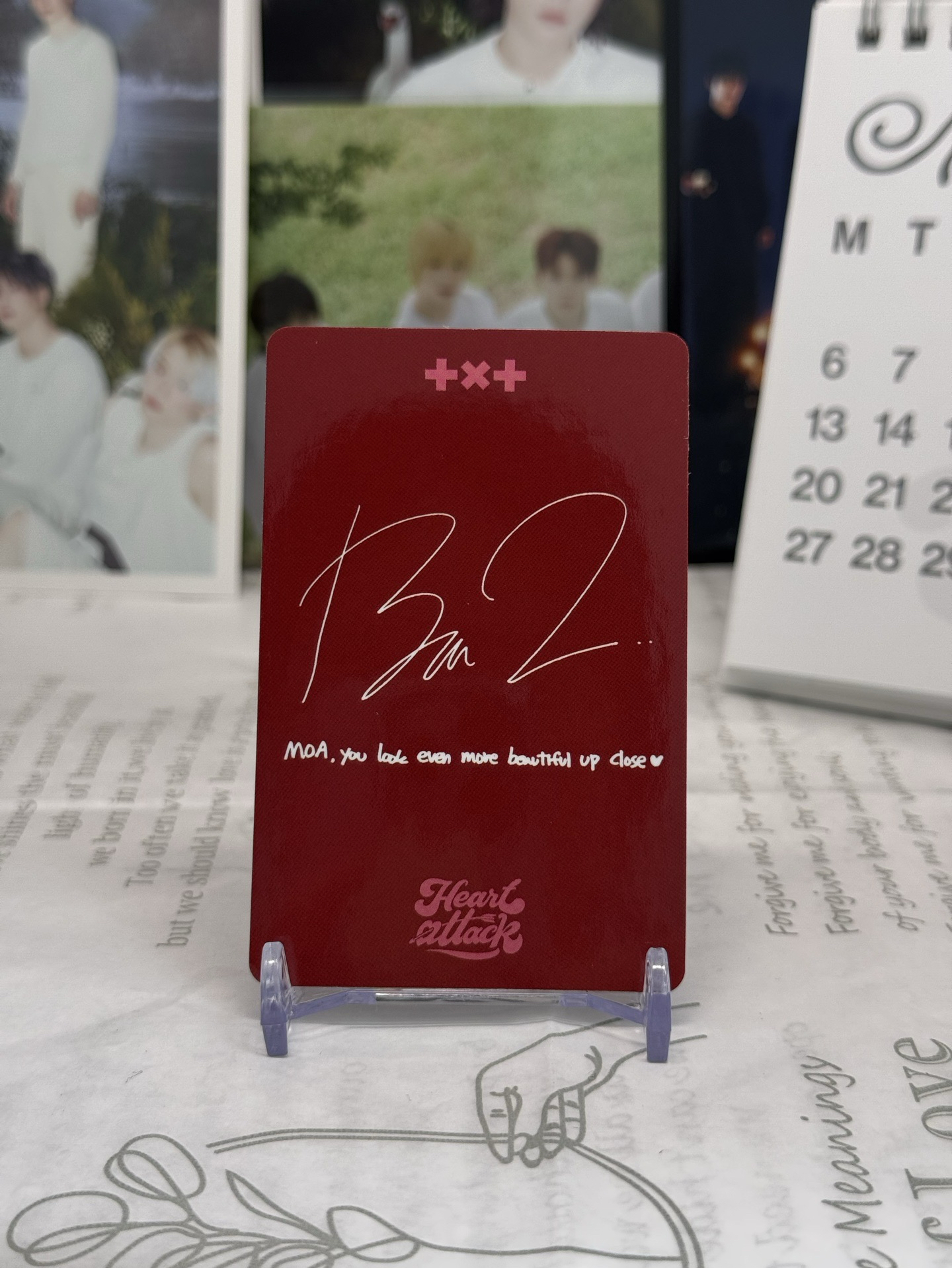 TXT 崔杋圭 Heart Attack 電影卡 VR卡 ver2