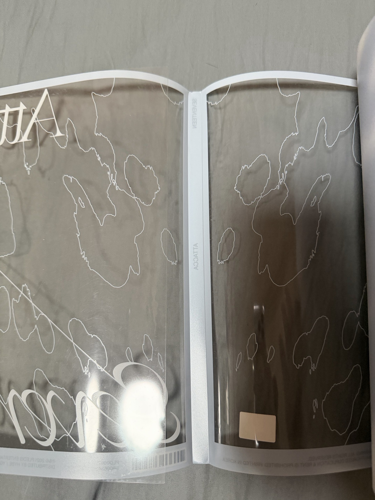 Seventeen Attacca 迷九空專 含透卡-勝喆/ PB-Op1唱隊 + Op3主唱隊空專（不含透卡）