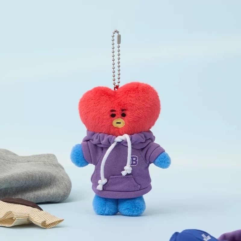 bt21紫色帽t系列cooky、tata