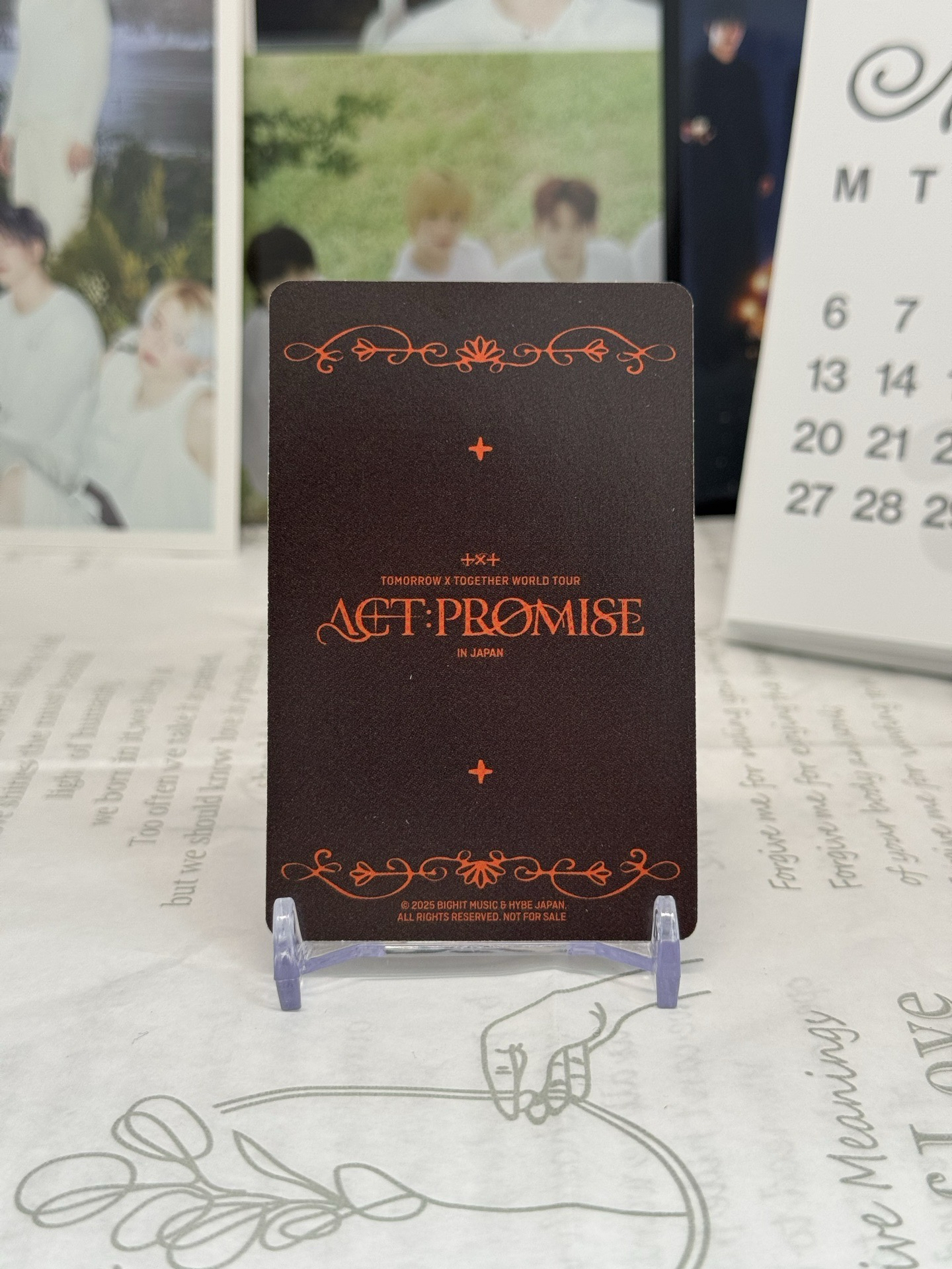 TXT 崔杋圭 24日巡 DVD卡