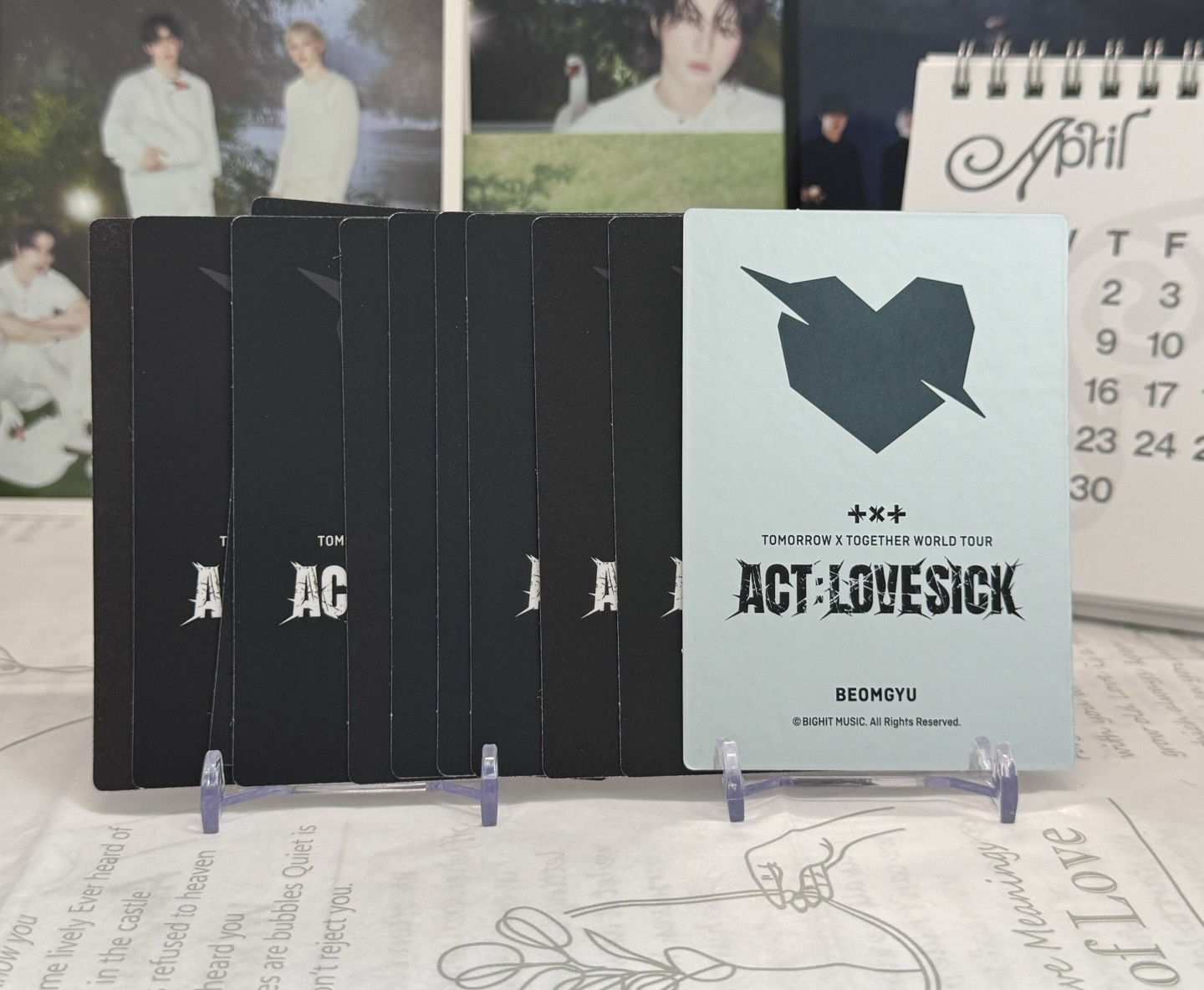 TXT 崔杋圭 22巡迴 隨機卡