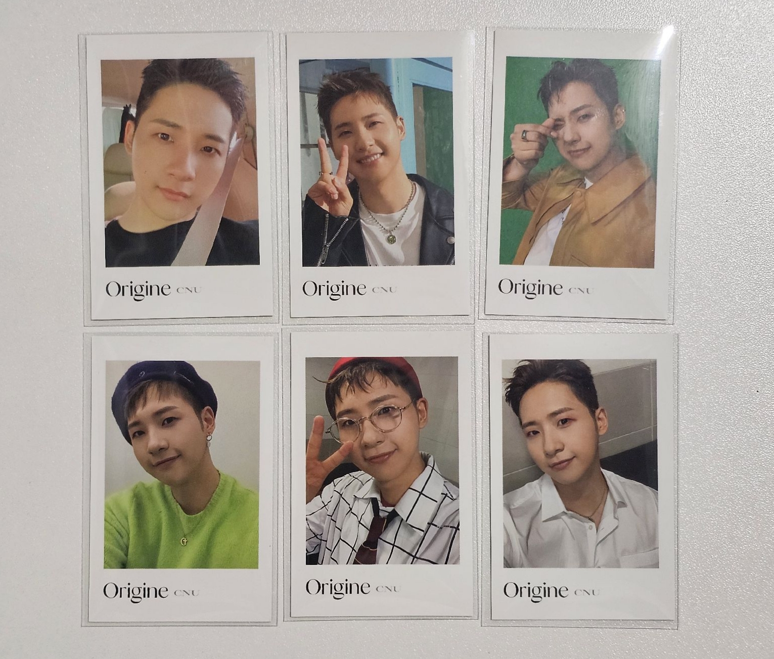 信宇 origine 拍立得小卡6張不拆（請看說明）