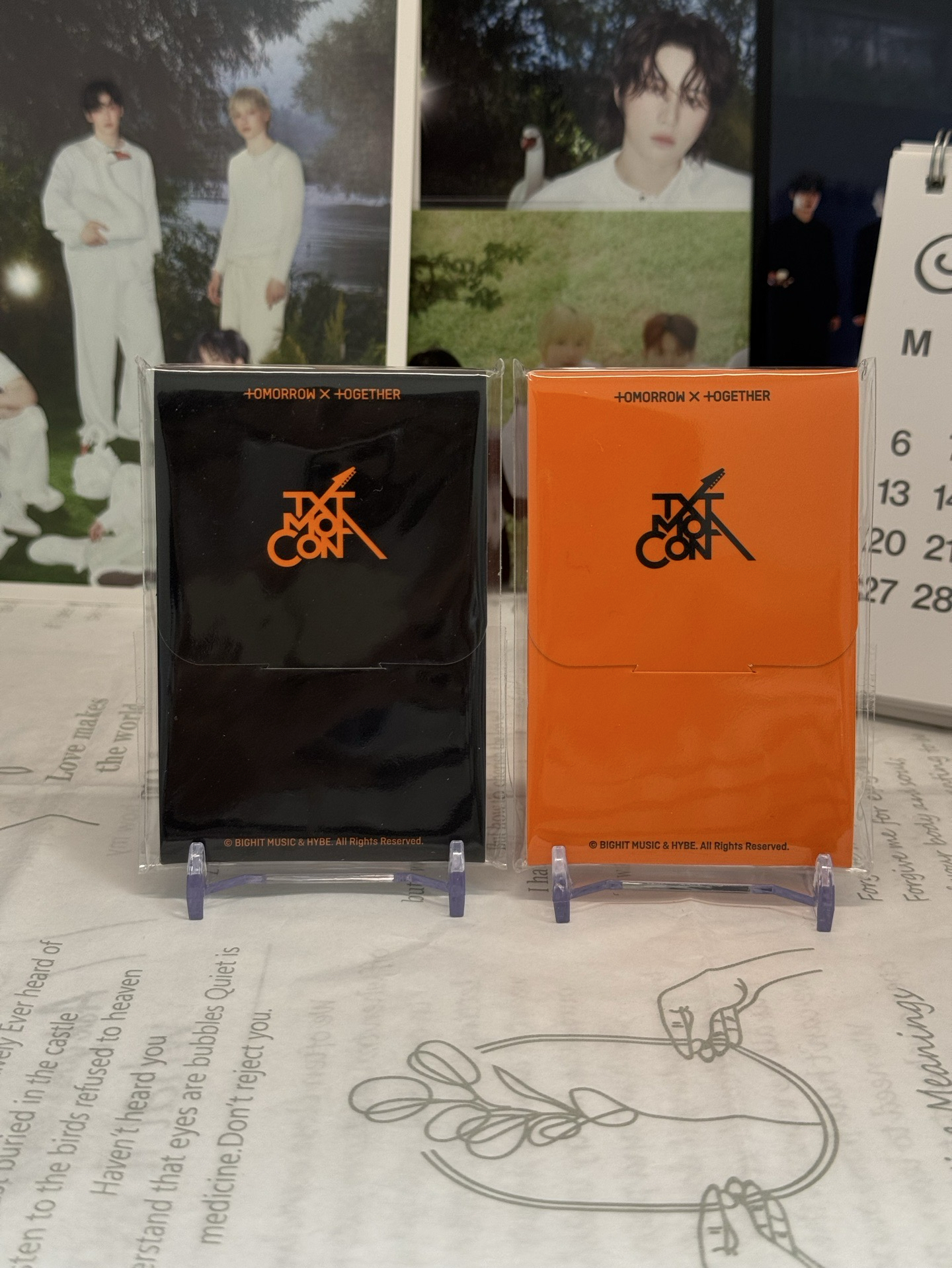 TXT MOA CON 周邊卡 ver1+2