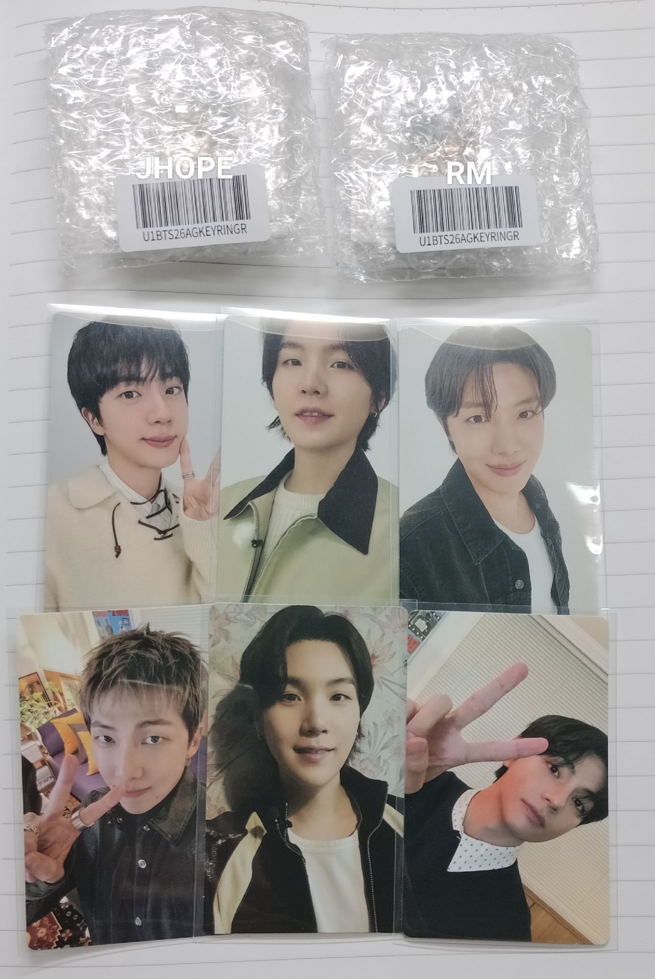 ARIRANG WVS AB特典卡 底片鑰匙圈