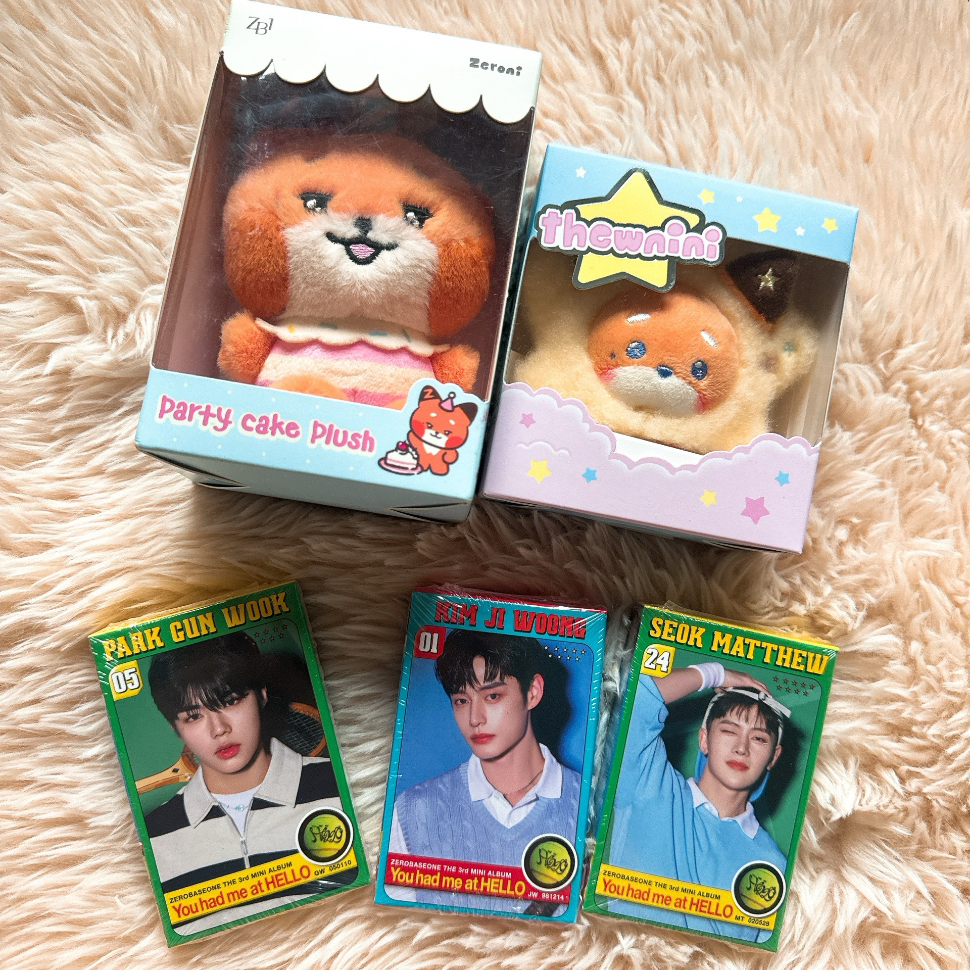 ZB1 Zeroni 馬修 星星娃 蠟燭娃娃 未拆專