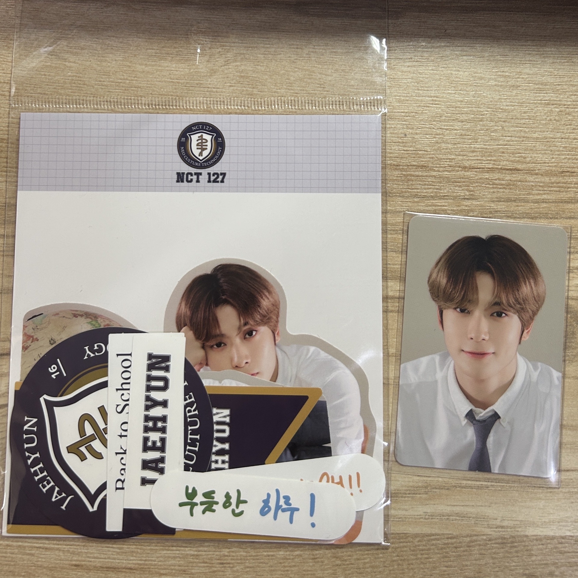 NCT 127 Back to School 貼紙小卡組