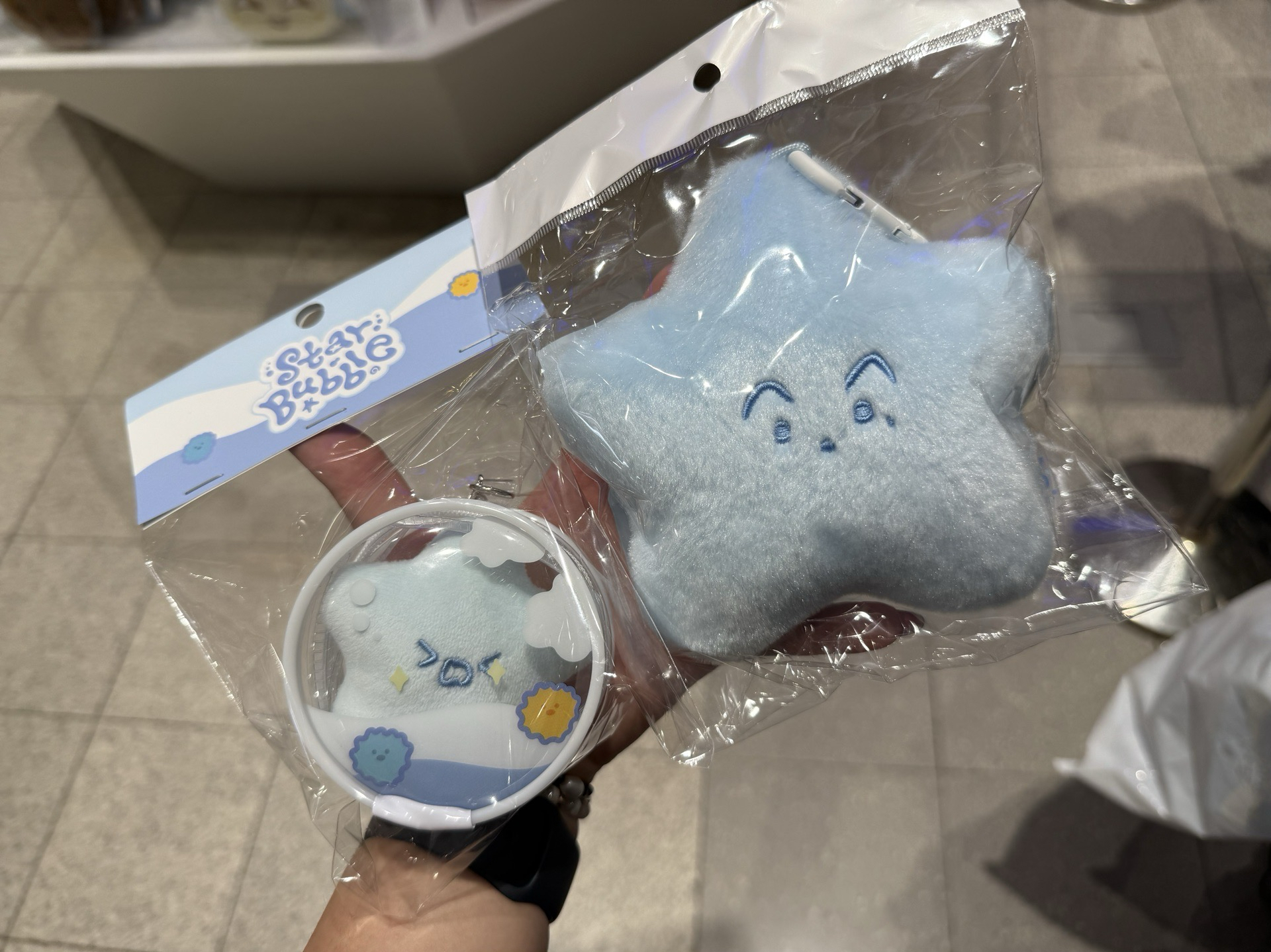 NCT 127 愛寶樂園 藍色海星購物袋  李馬克