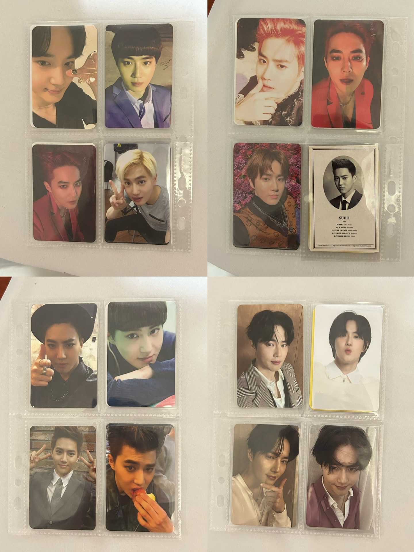SUHO 金俊勉小卡