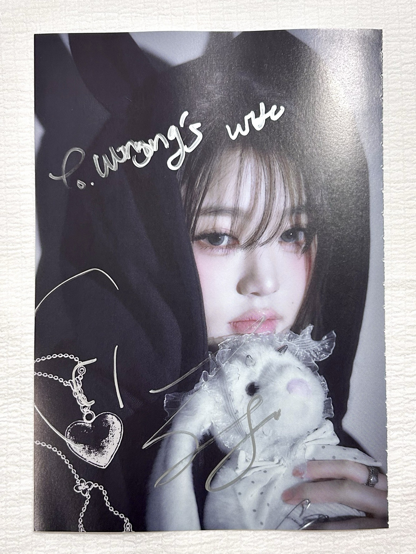 張員瑛特別版銀簽