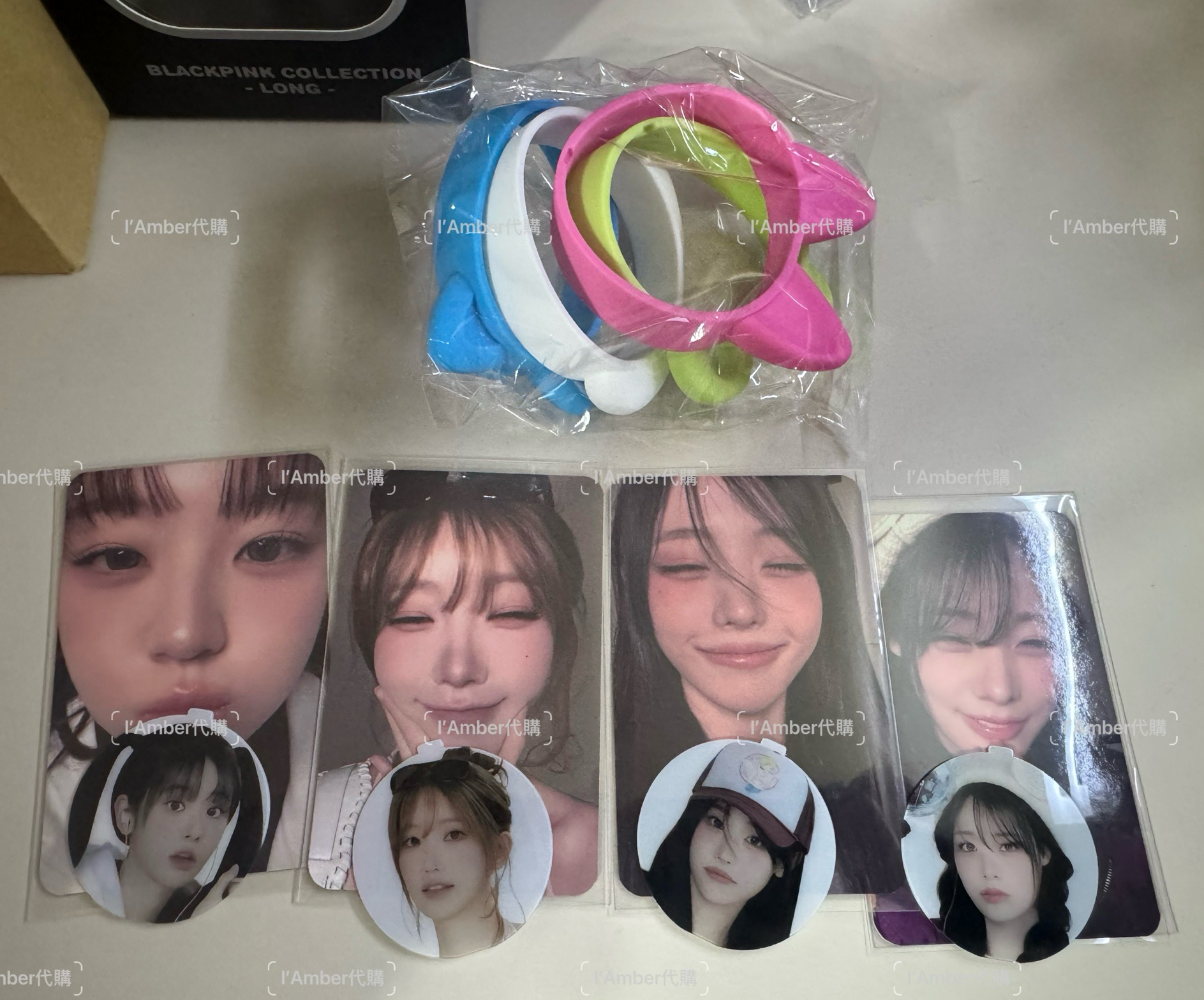 現貨 QWER韓安手燈裝飾 含卡