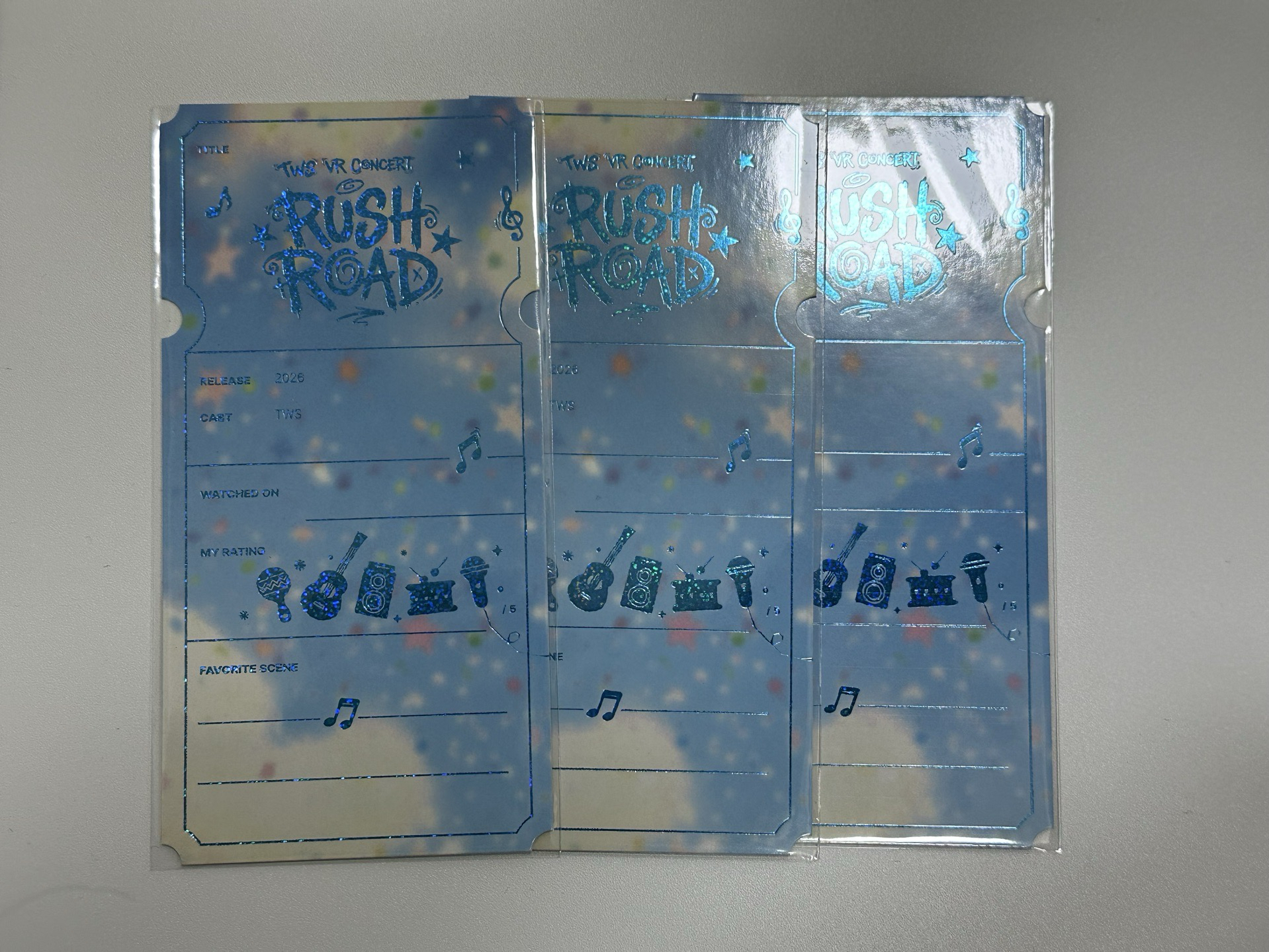 tws vr第一週 票根