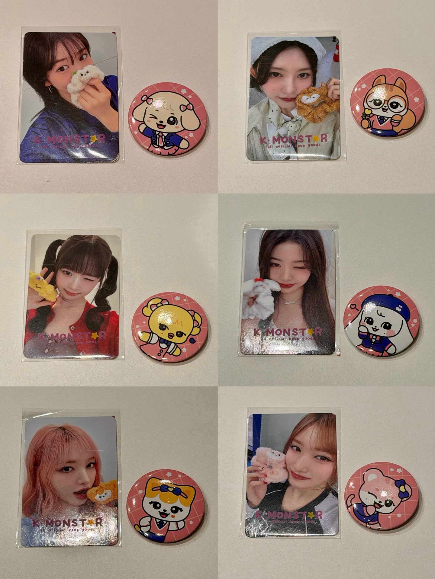 台灣快閃滿額卡*1+徽章*1（MINIVE SCHOOL ）