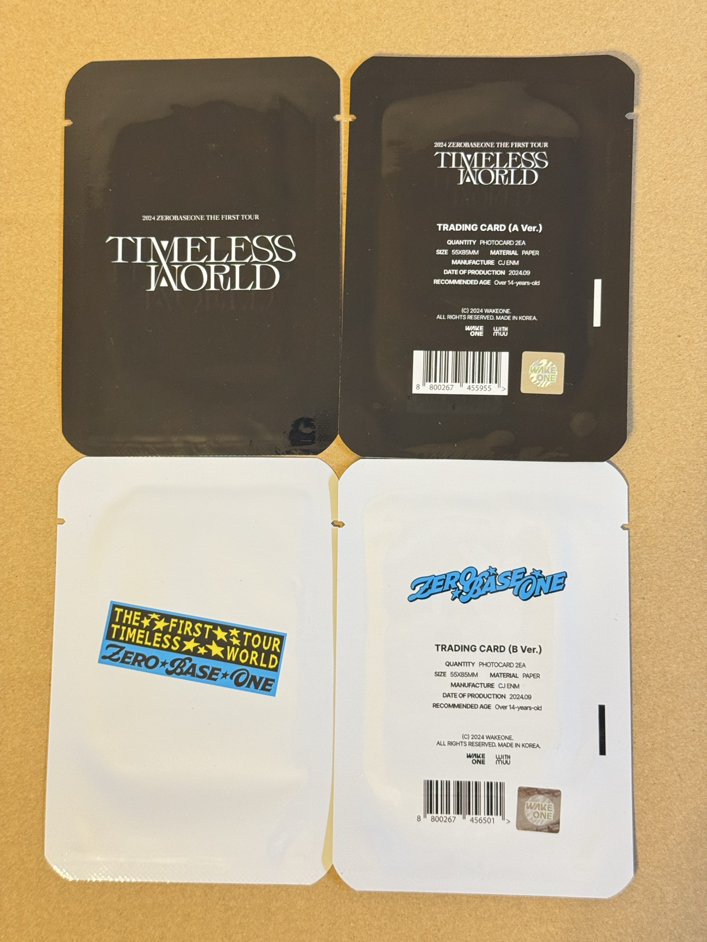 隨機卡包 未拆 A ver.（黑）