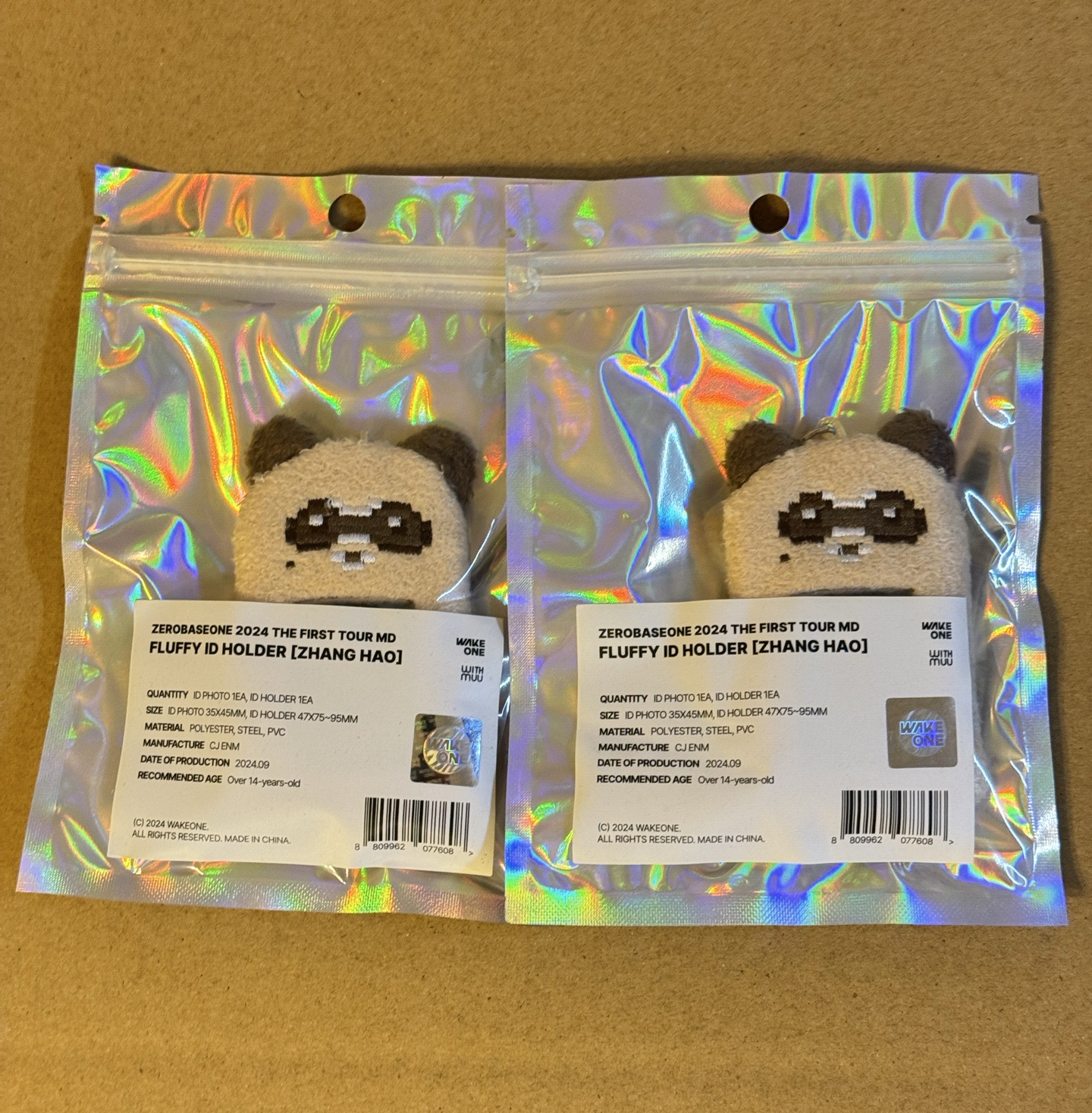 毛絨證件套 未拆 章昊