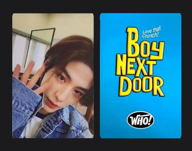 金桐儇 who專輯卡