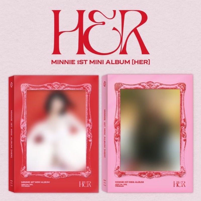 ＊限量特價＊ MINNIE 迷你一輯《HER》全新未拆 一套兩版 無海報 