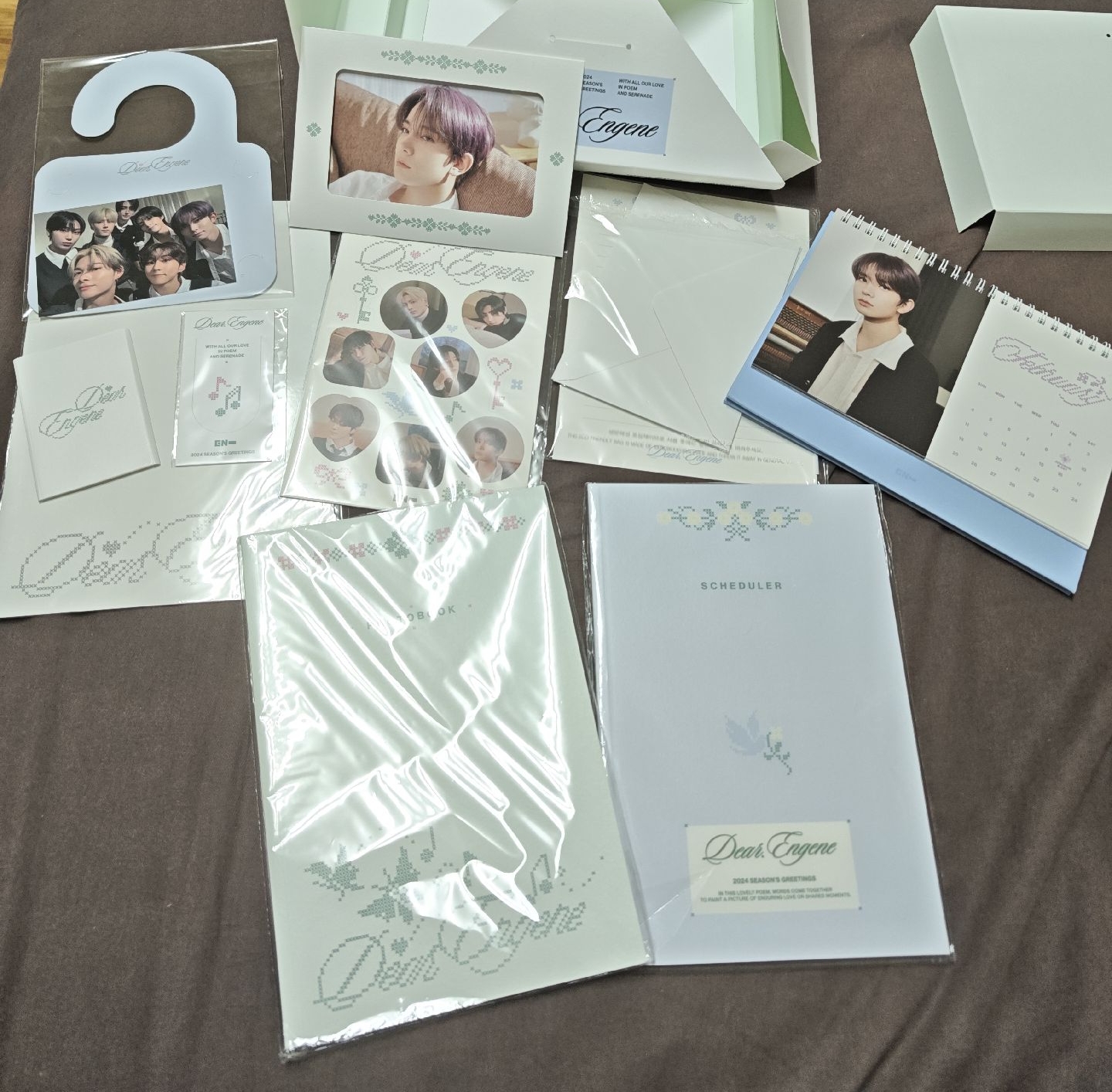 enhypen24臺歷空專含特典