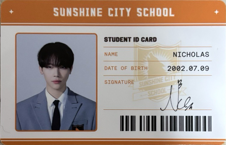 Nico 的學生證