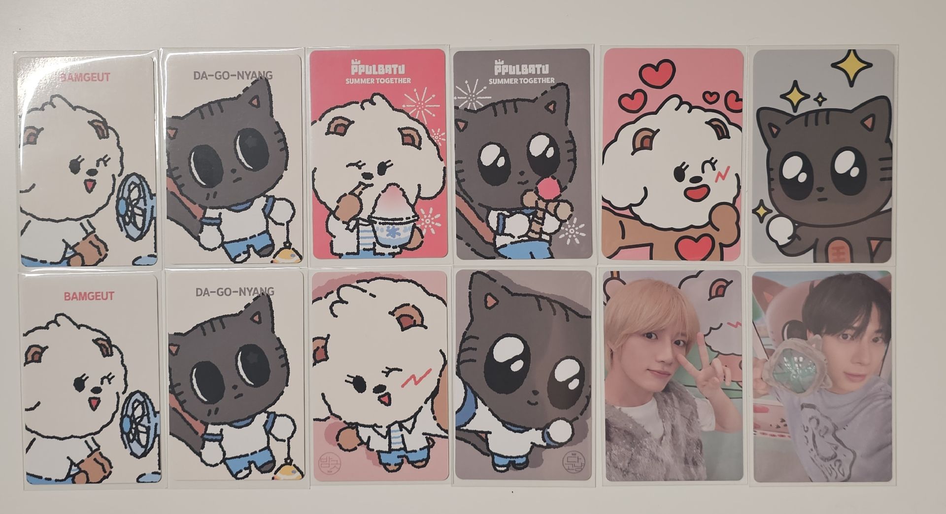 TXT 崔杋圭 姜太顯 角巴兔 夏日滿額卡  迷七滿額卡 栗嘻 松喵 宇破