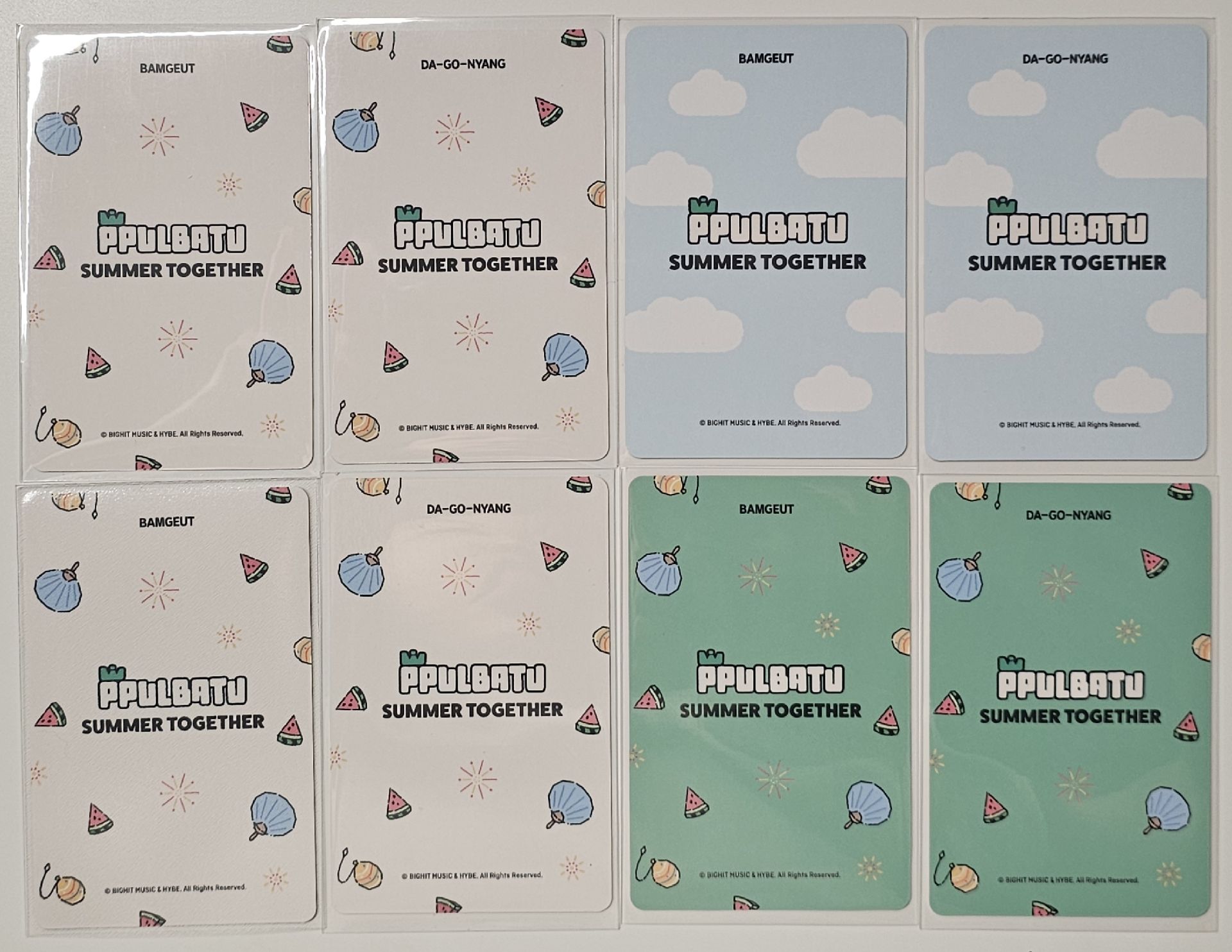 TXT 崔杋圭 姜太顯 角巴兔 夏日滿額卡  迷七滿額卡 栗嘻 松喵 宇破