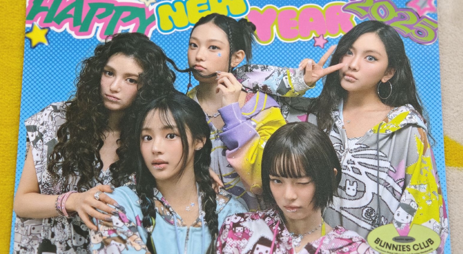 NewJeans 日本會員限定 2024年 & 2025年 賀年卡