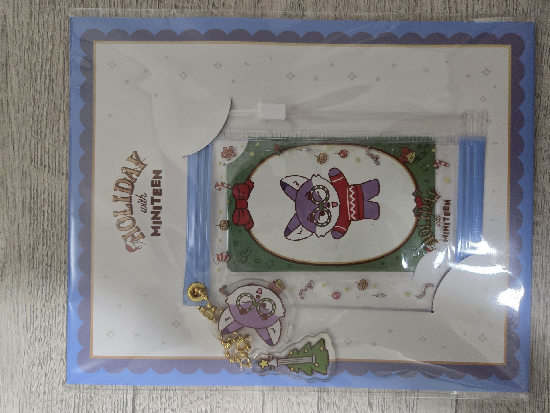 Miniteen 卡套 聖誕版 圓佑