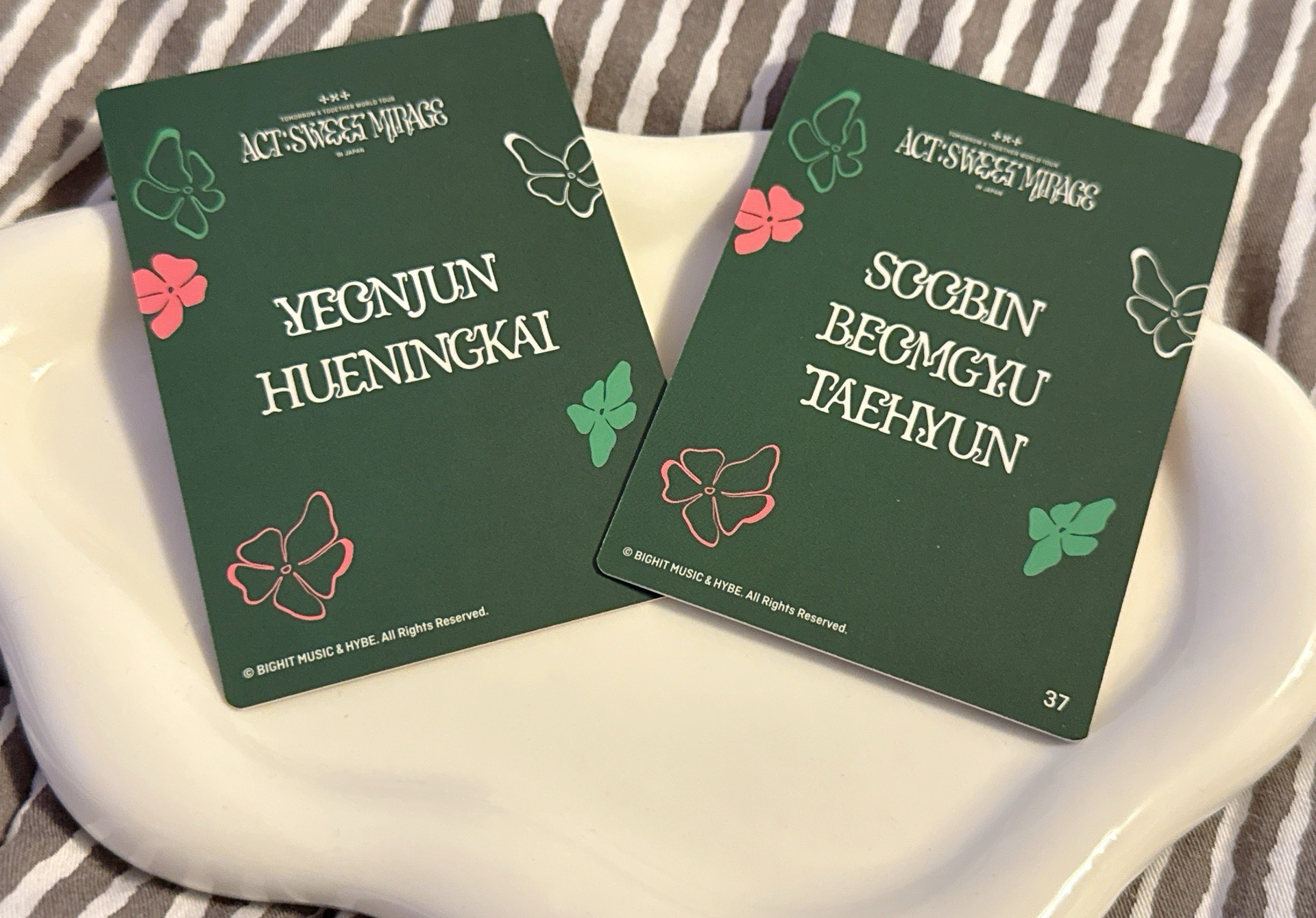 TXT 23‘巡迴 京瓷場 迷你風扇 