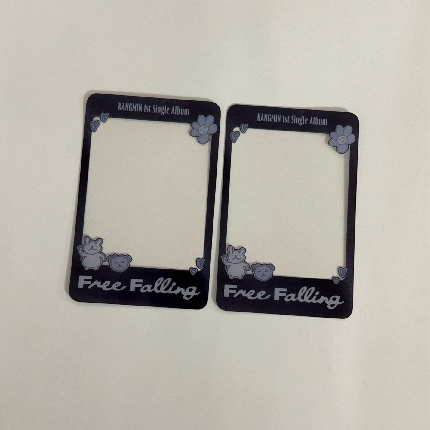 岡旻 free falling k4快閃店飲料卡 透卡