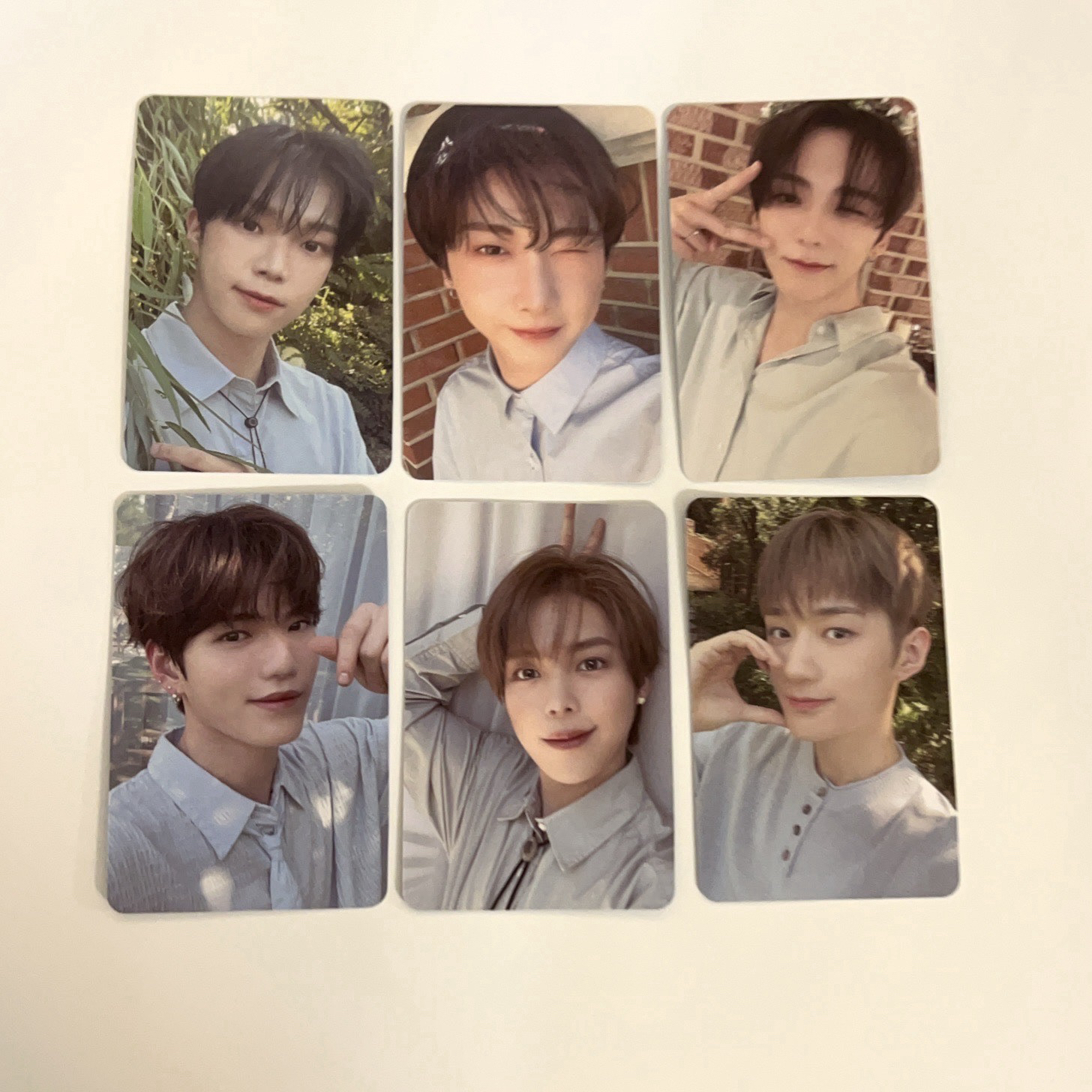 verivery 2023年曆小卡一套無岡旻 手寫卡背